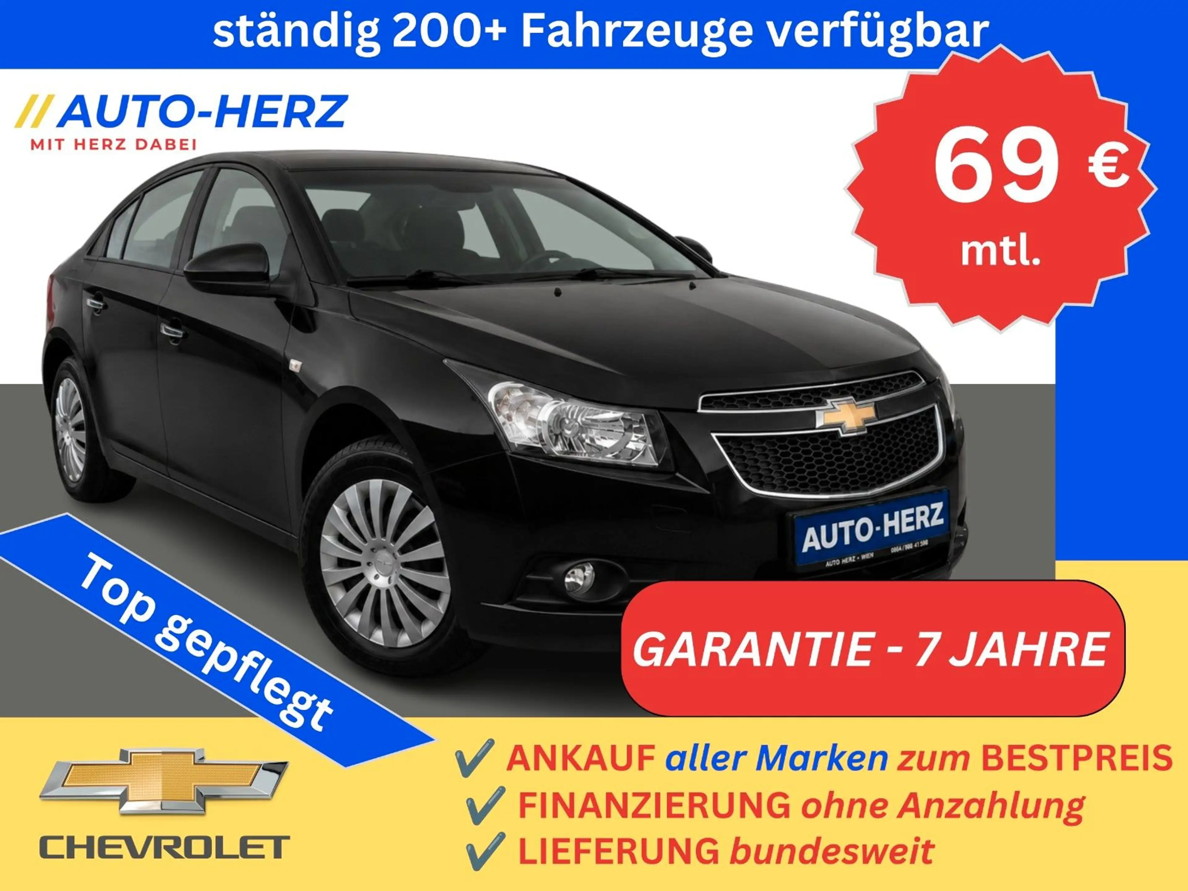 Chevrolet Cruze LS Limo. *KLIMA+PDC*