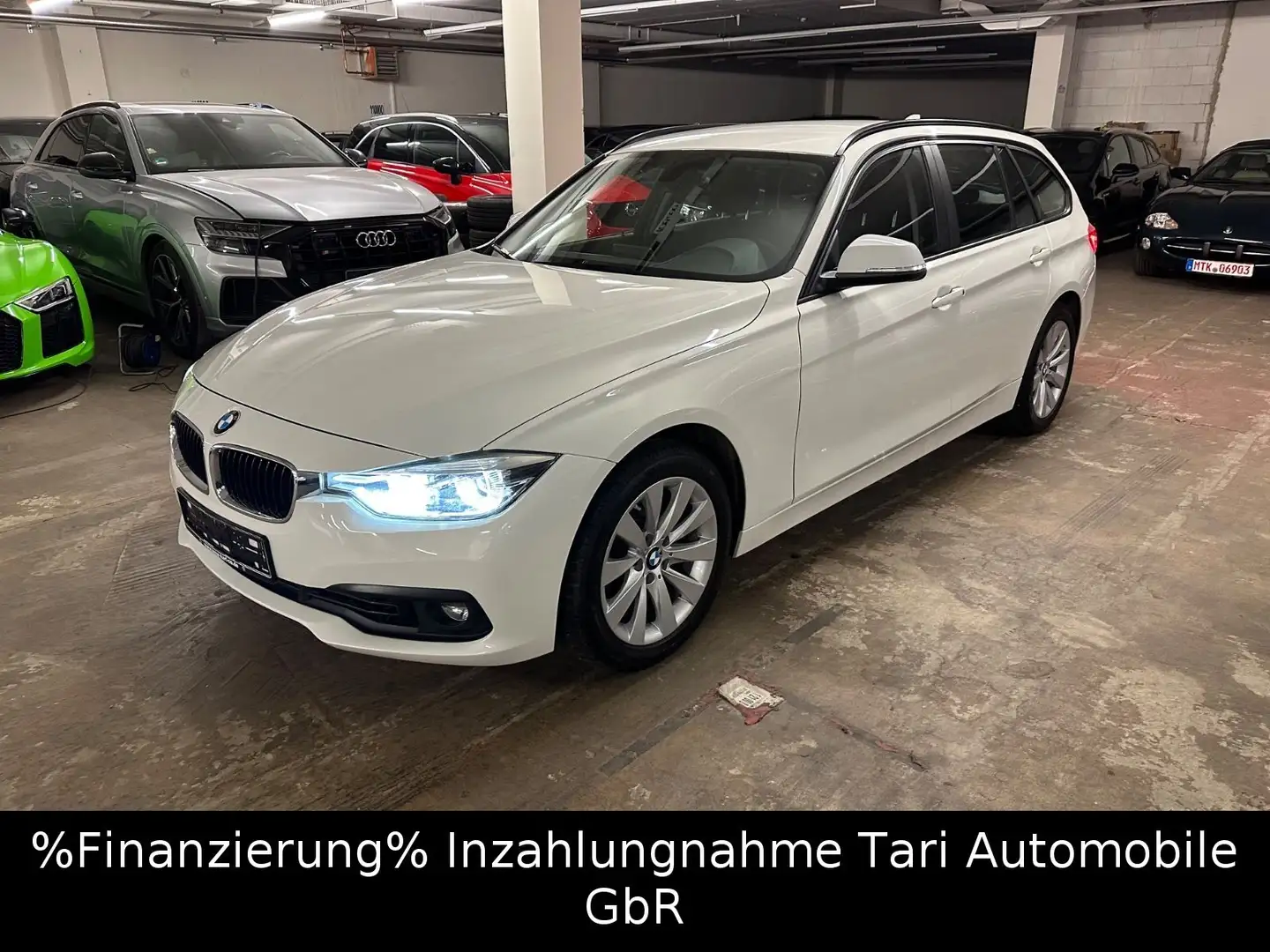 BMW 318 iA Touring Navi,LED,PDC,Sitzhzg.,2.Hand,93tkm Blanc - 2