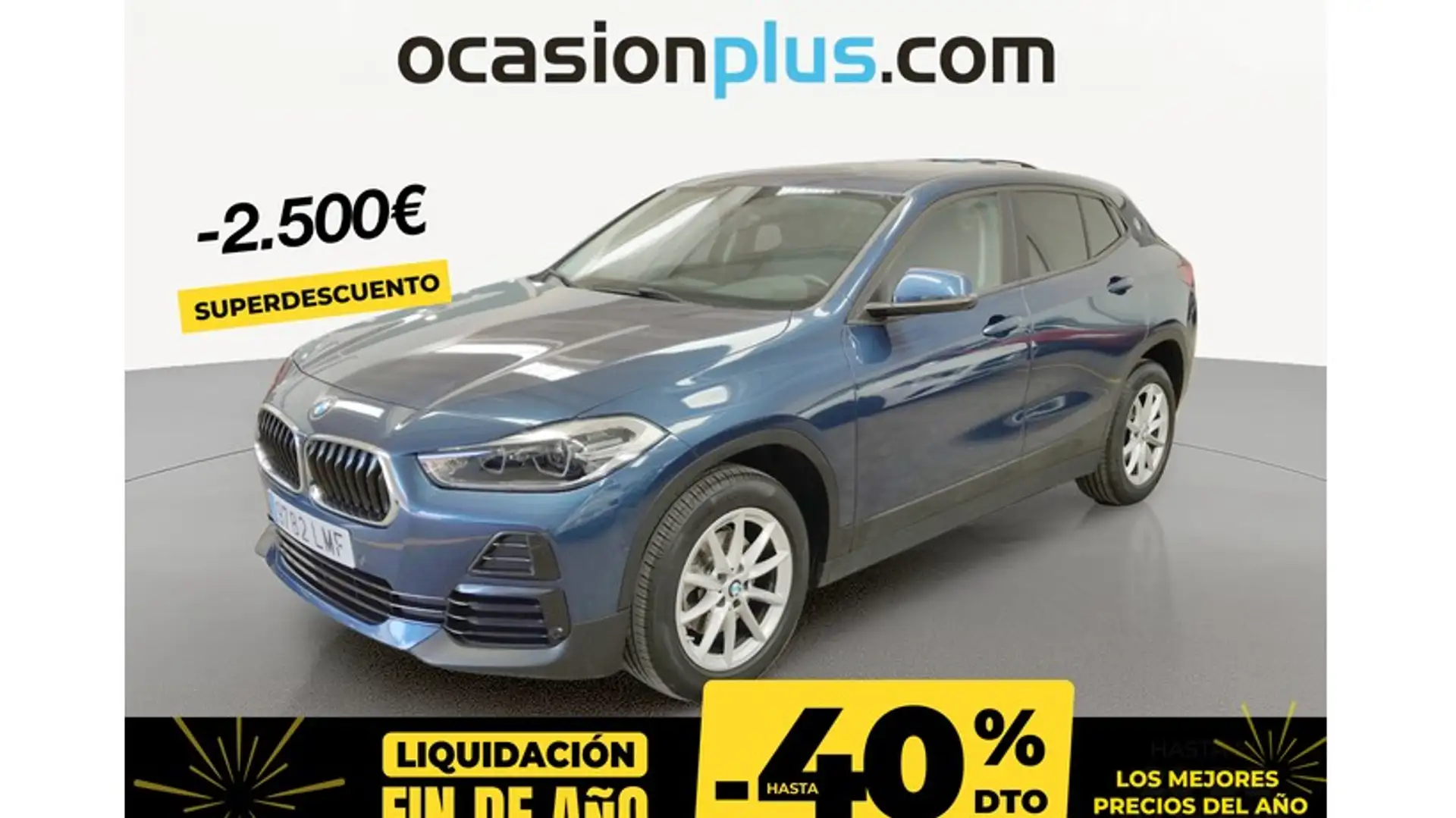 BMW X2 sDrive 18iA Bleu - 1