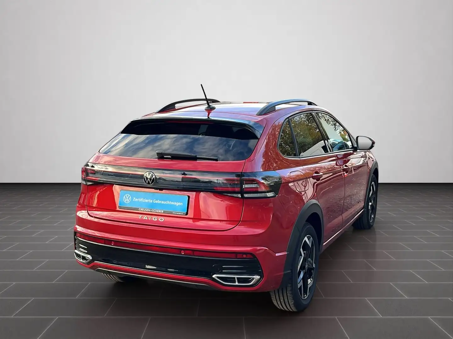 Volkswagen Taigo 1.0 TSI DSG R-Line RFK MATRIX-LED SHZ Rot - 2