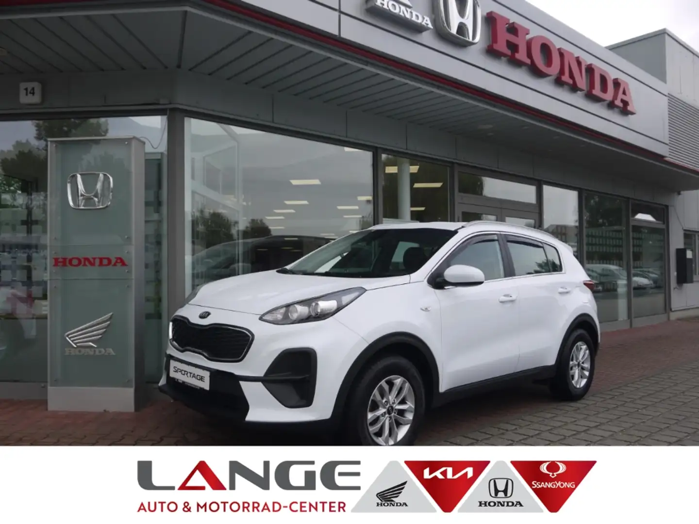 Kia Sportage GDI EU6d 1.6 Edition 7 2WD AHK Apple CarPlay Andro Weiß - 1