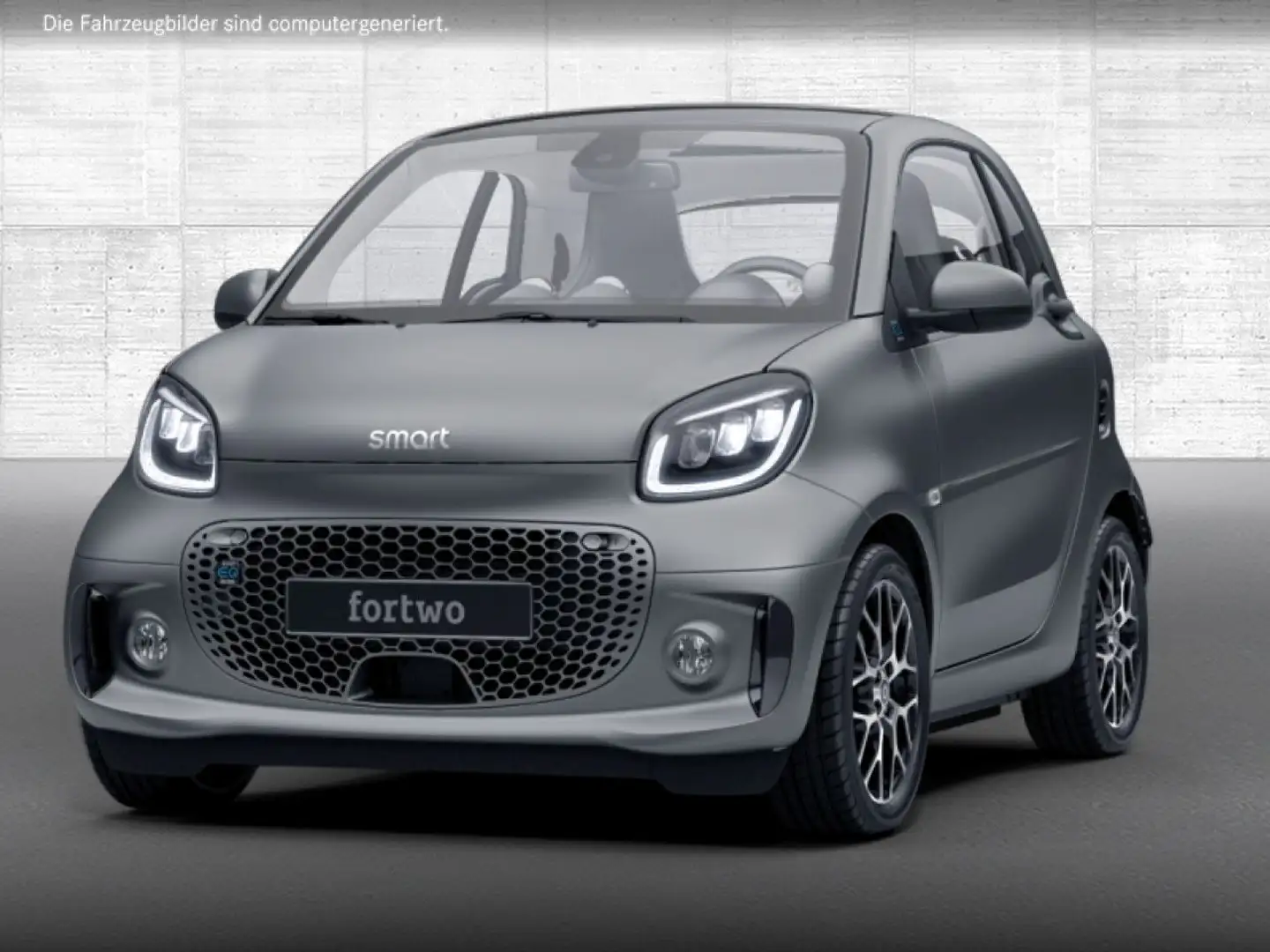 smart forTwo EQ 60kWed prime SHZ Pano PDC+Kamera JBL Grau - 2