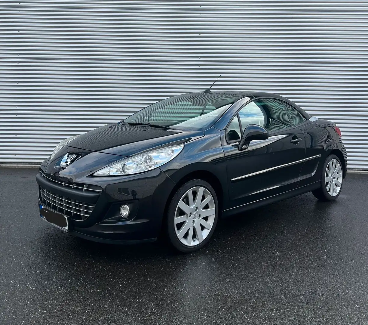 Peugeot 207 CC Platinum, 86tkm, Leder, Klima, Schalter Zwart - 1