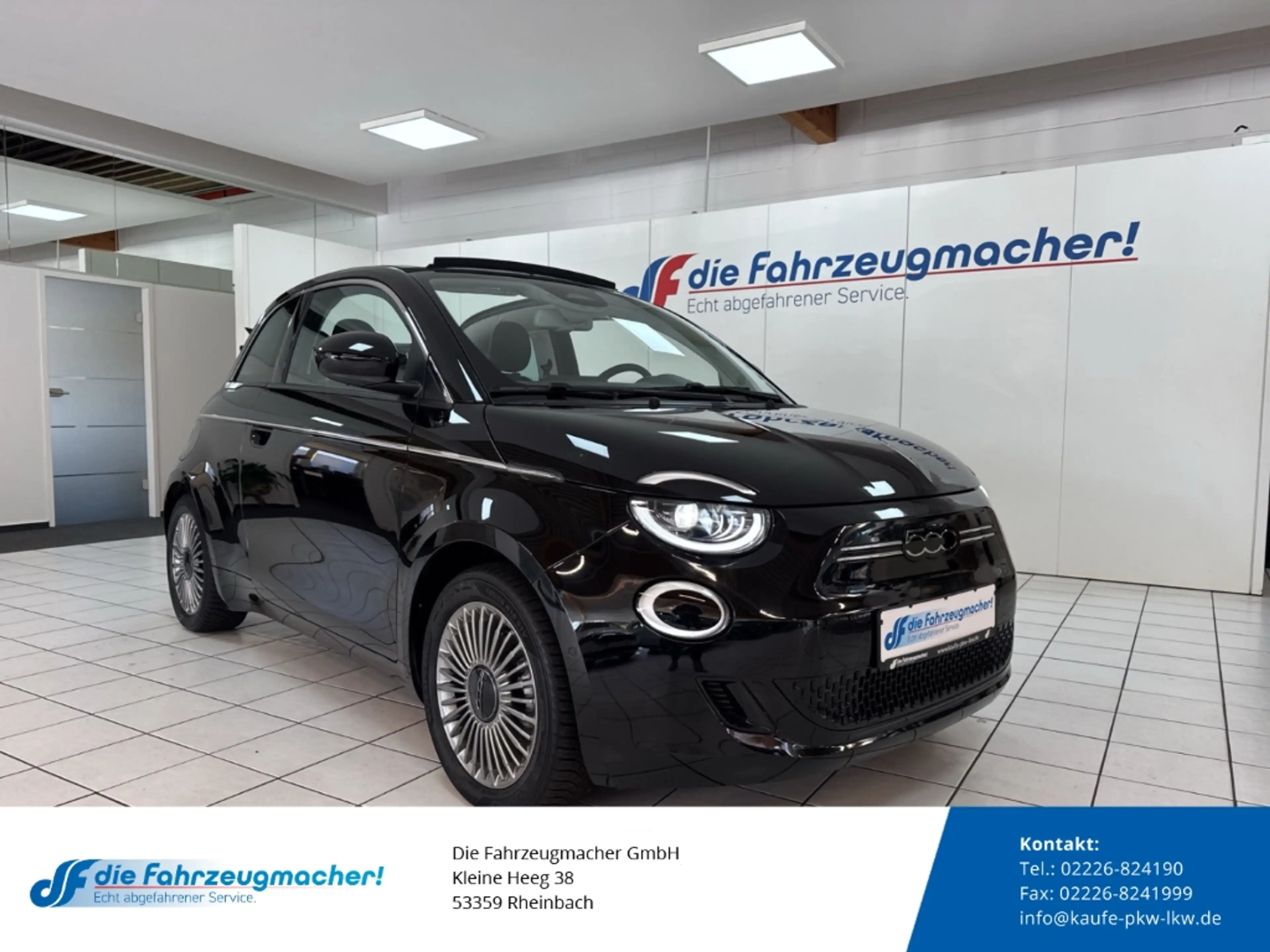 Fiat 500e e Navi Memory Sitze Soundsystem JBL Apple CarPlay
