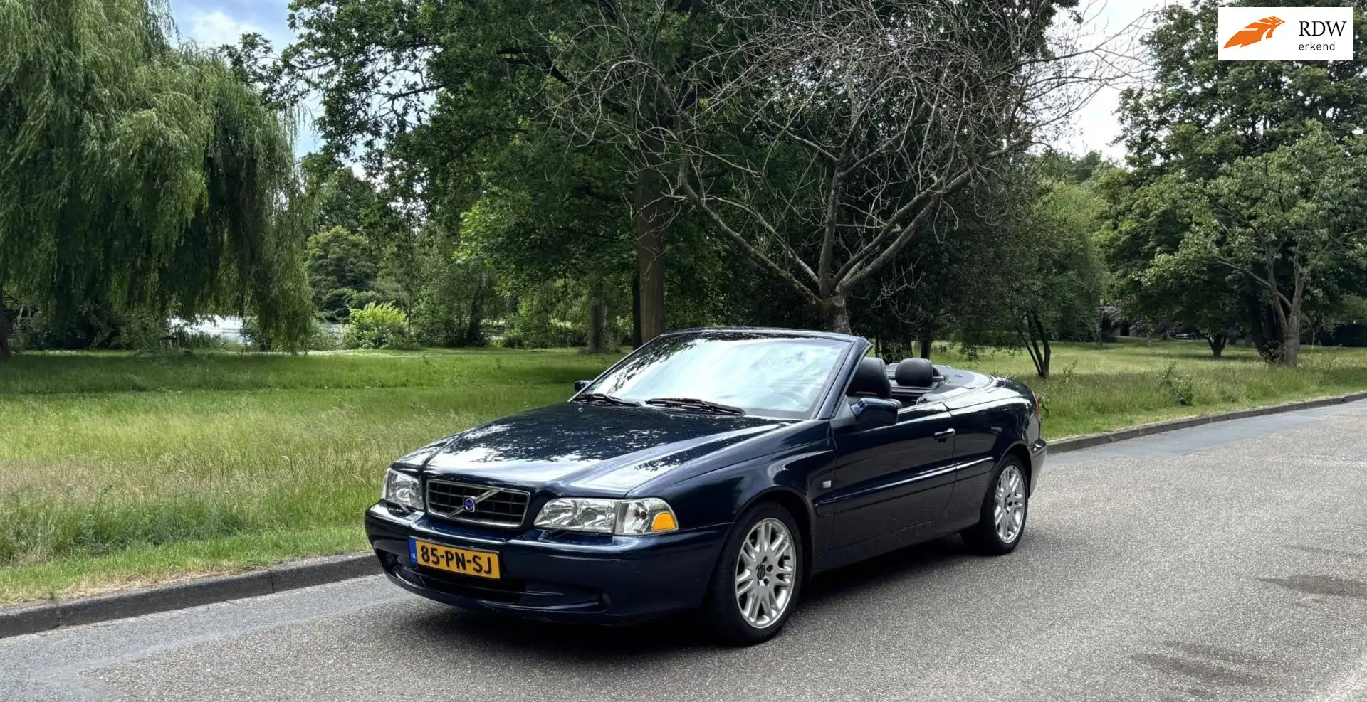 Volvo C70 Convertible Automaat 118.417 km+Historie+Hardtop. Azul - 1