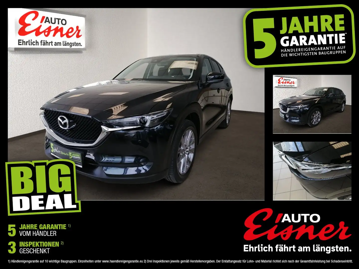 Mazda CX-5 CD 150 AWD Takumi inkl. AHK Schwarz - 1