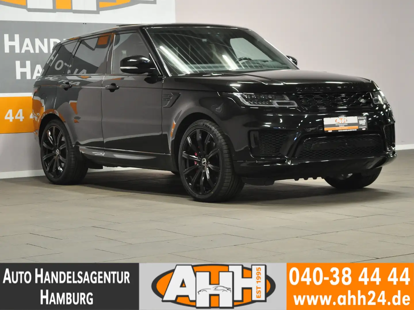 Land Rover Range Rover Sport SDV8 AUTOBIOGRAPHY PANO|AHK|1H Schwarz - 2