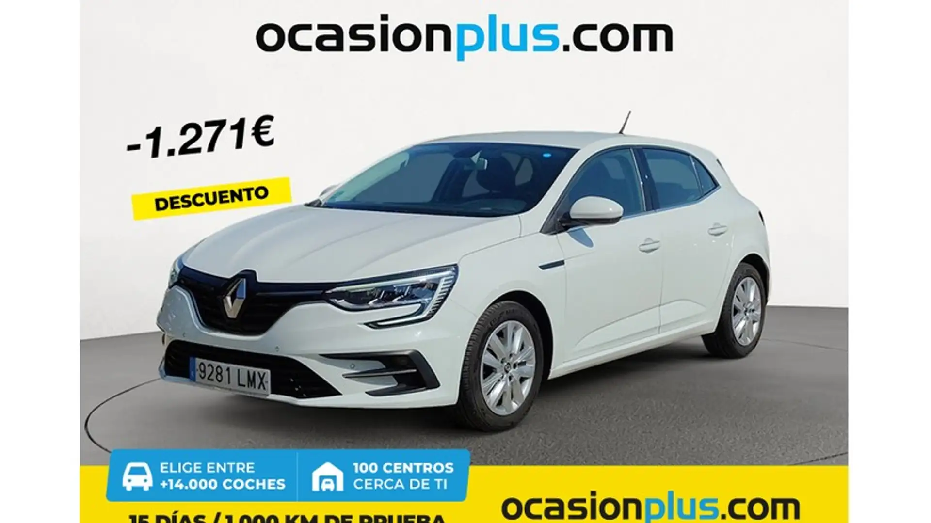 Renault Megane 1.5dCi Blue Business 85kW Blanco - 1