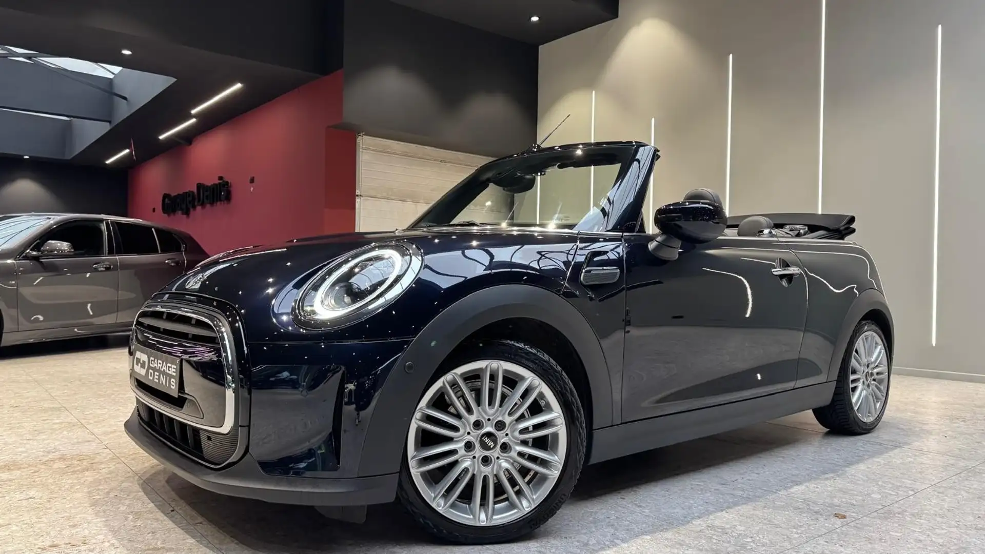 MINI Cooper Cabrio Cabriolet 1.5A Cooper *BOITE-AUTO*GPS*LED*CUIR* Bleu - 1