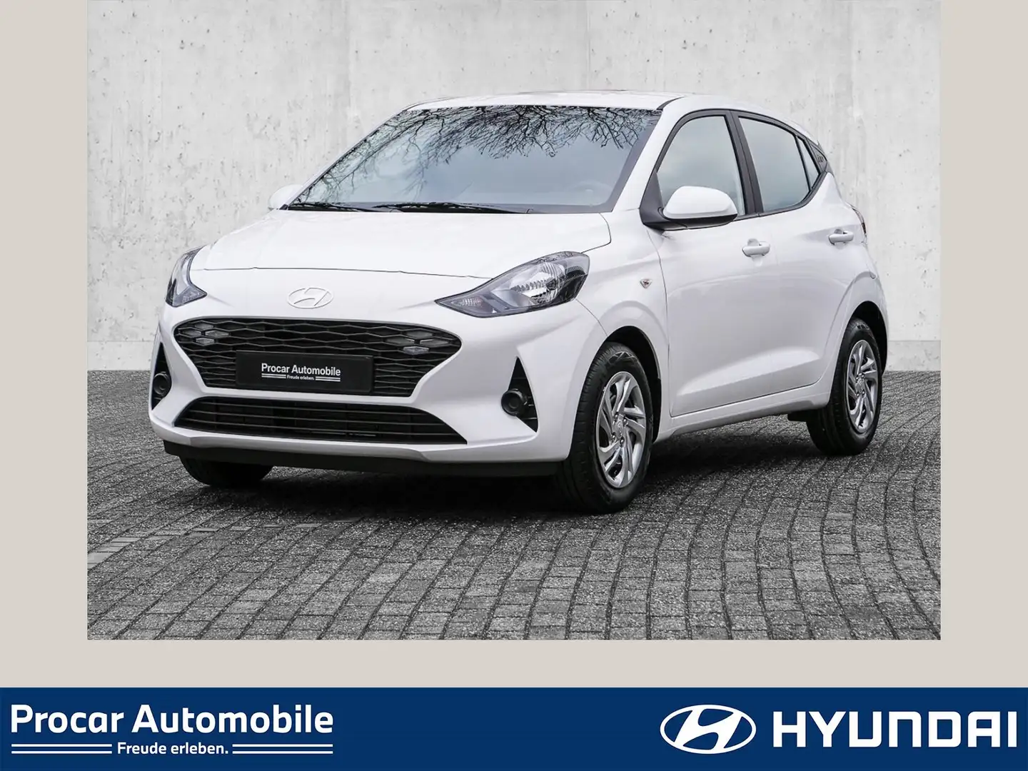 Hyundai i10 Select Kamera/Navi/PDC Hi./Klima Blanc - 1