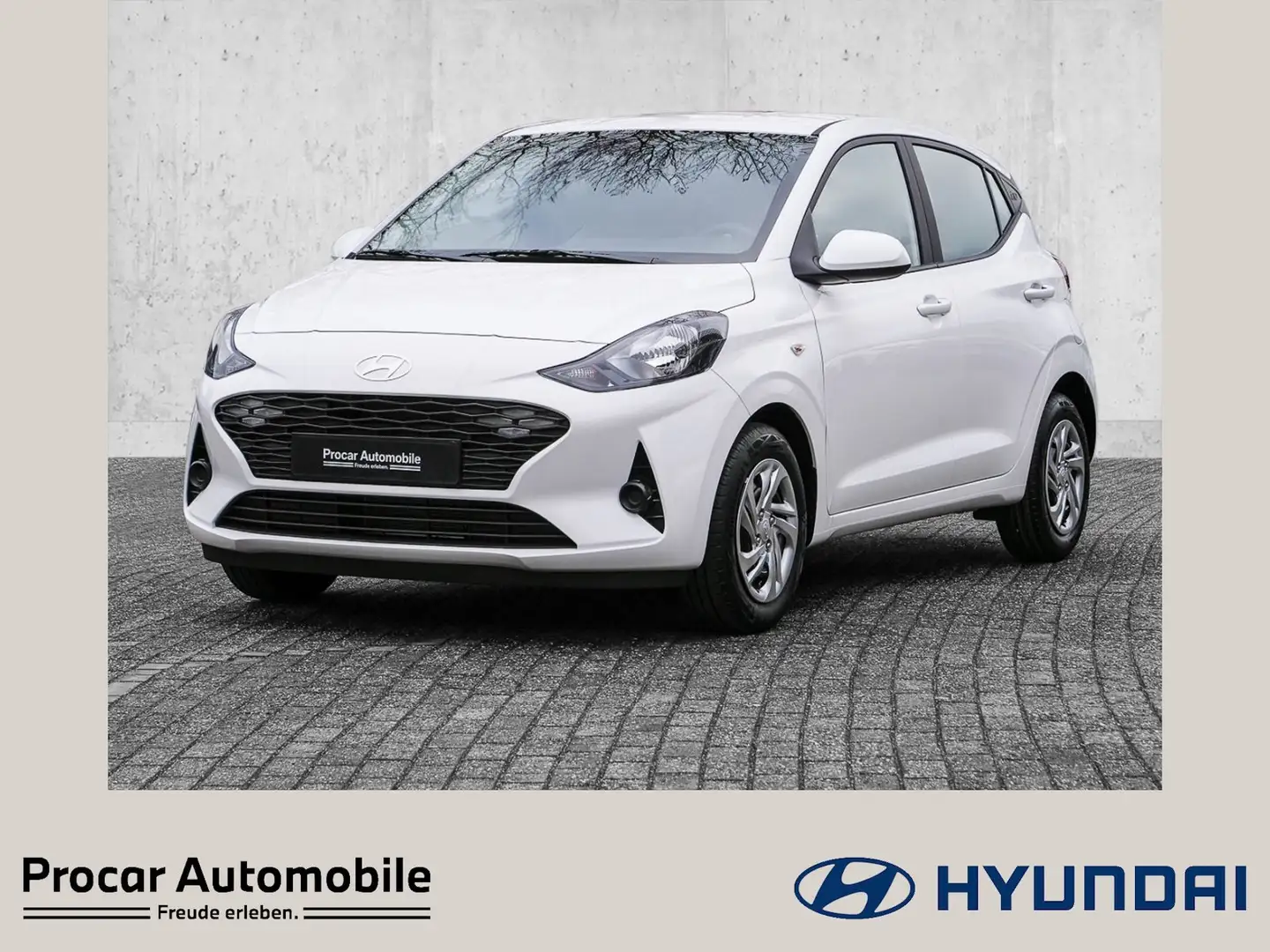 Hyundai i10 Select Kamera/Navi/PDC Hi./Klima Blanc - 1
