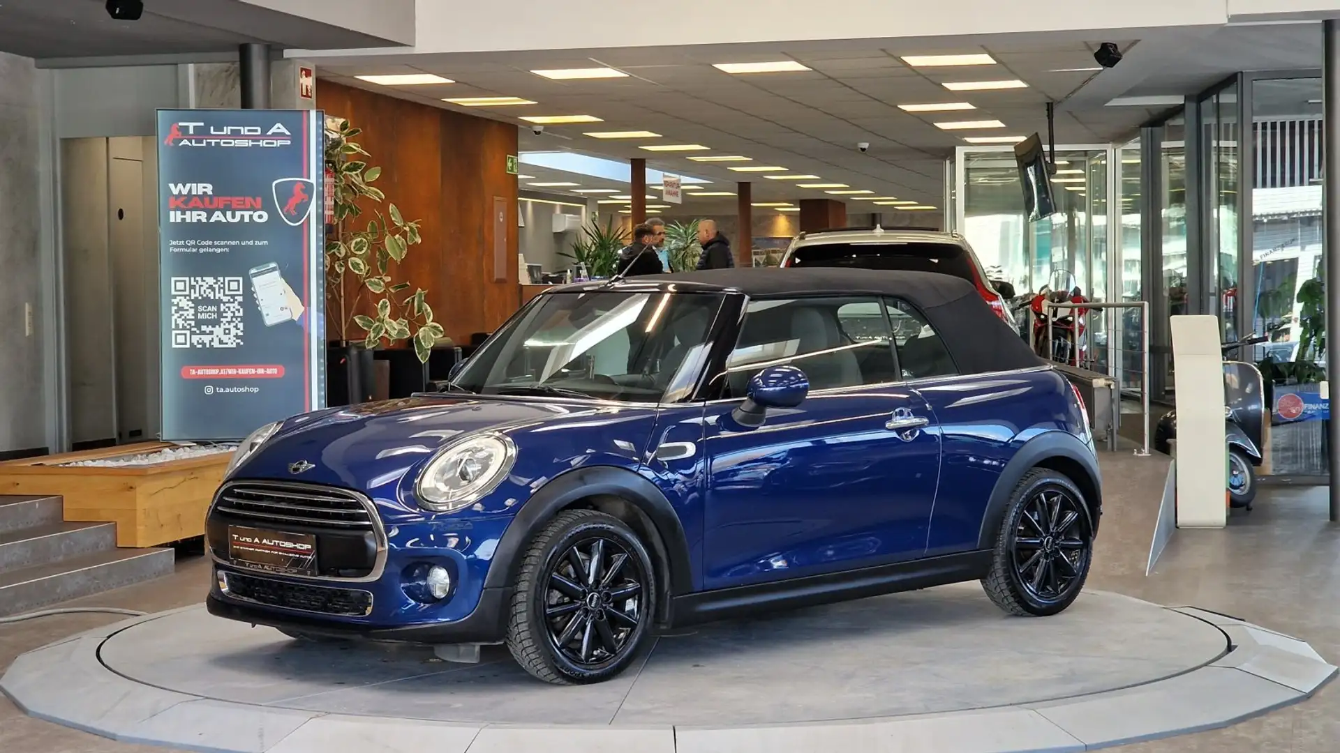 MINI One Cabrio F57 *Ambiente*Navi*Sitzheizung*LED* Bleu - 2