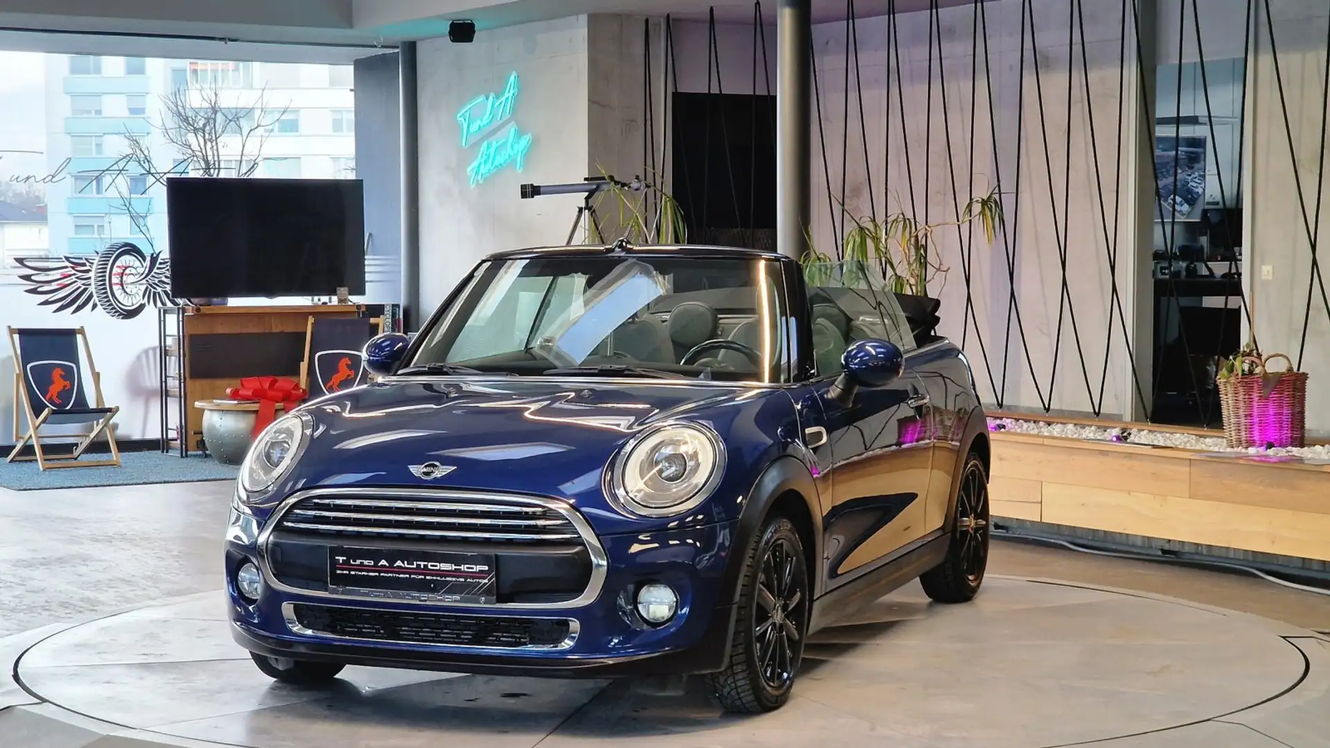 MINI One Cabrio F57 *Ambiente*Navi*Sitzheizung*LED* Blau - 1