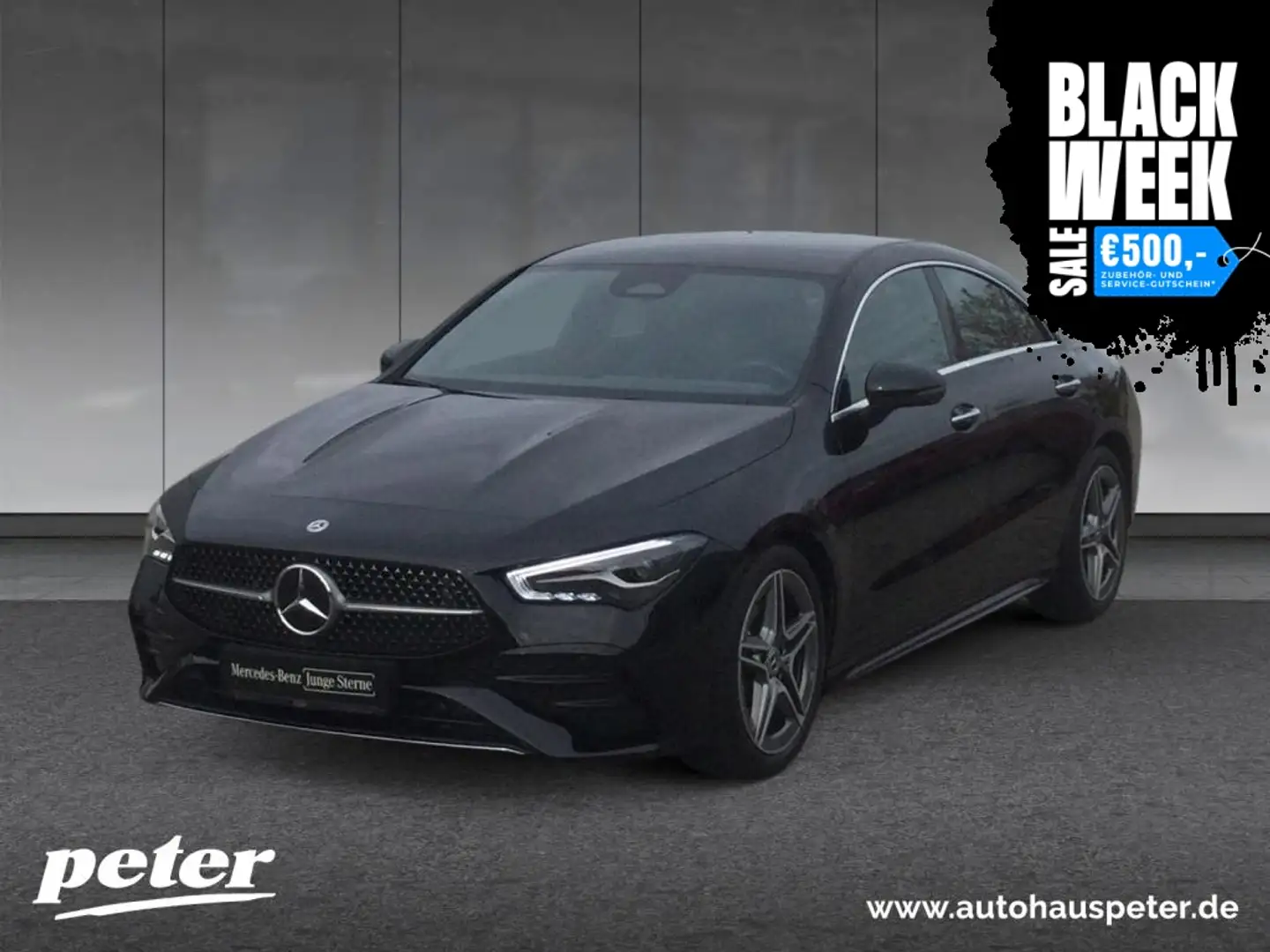 Mercedes-Benz CLA 200 Coupé AMG, Fahrassistenz,Verkehrszeichen Schwarz - 1