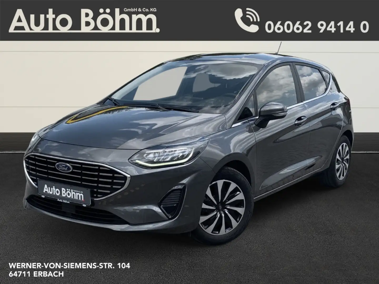 Ford Fiesta Titanium X 1.0 ACC/Klima/Navi/DAB/Winterpaket Grau - 1
