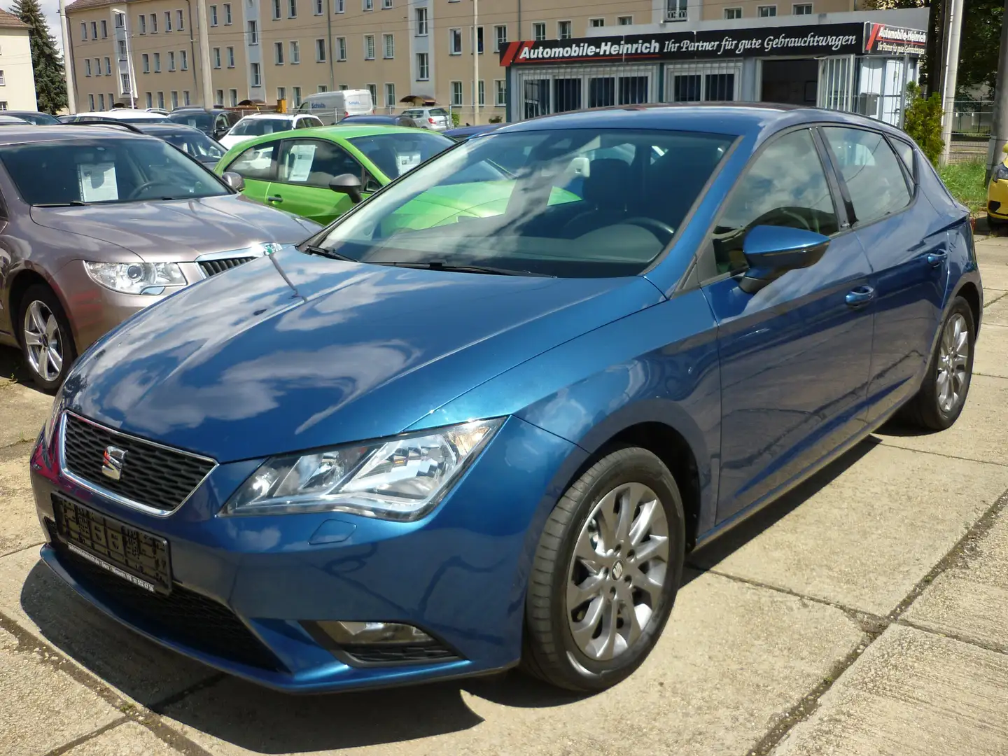 SEAT Leon 1.2 TSi I-Tech Scheckheftgepflegt! Azul - 1
