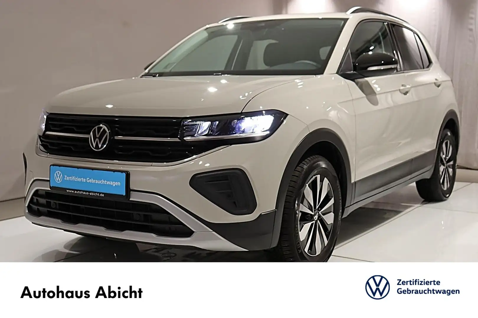 Volkswagen T-Cross GOAL 1.0 TSI AHK ACC Anschlussgarantie LED PDC Gris - 1