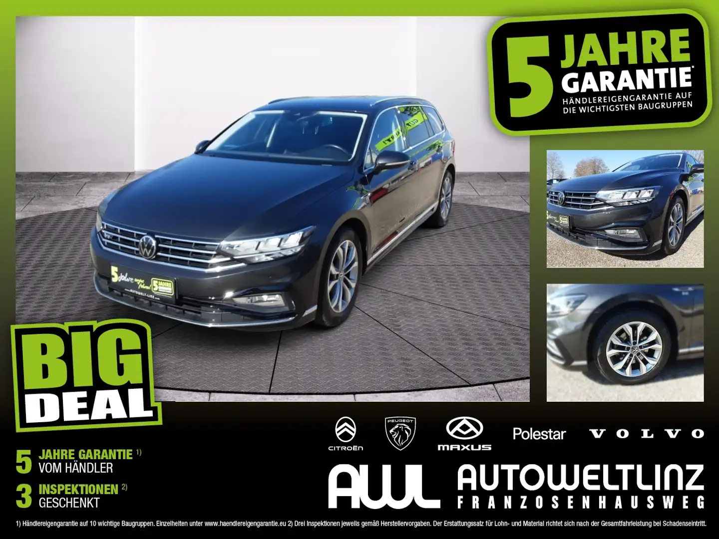 Volkswagen Passat Variant Elegance 2.0 TDI DSG Negro - 1