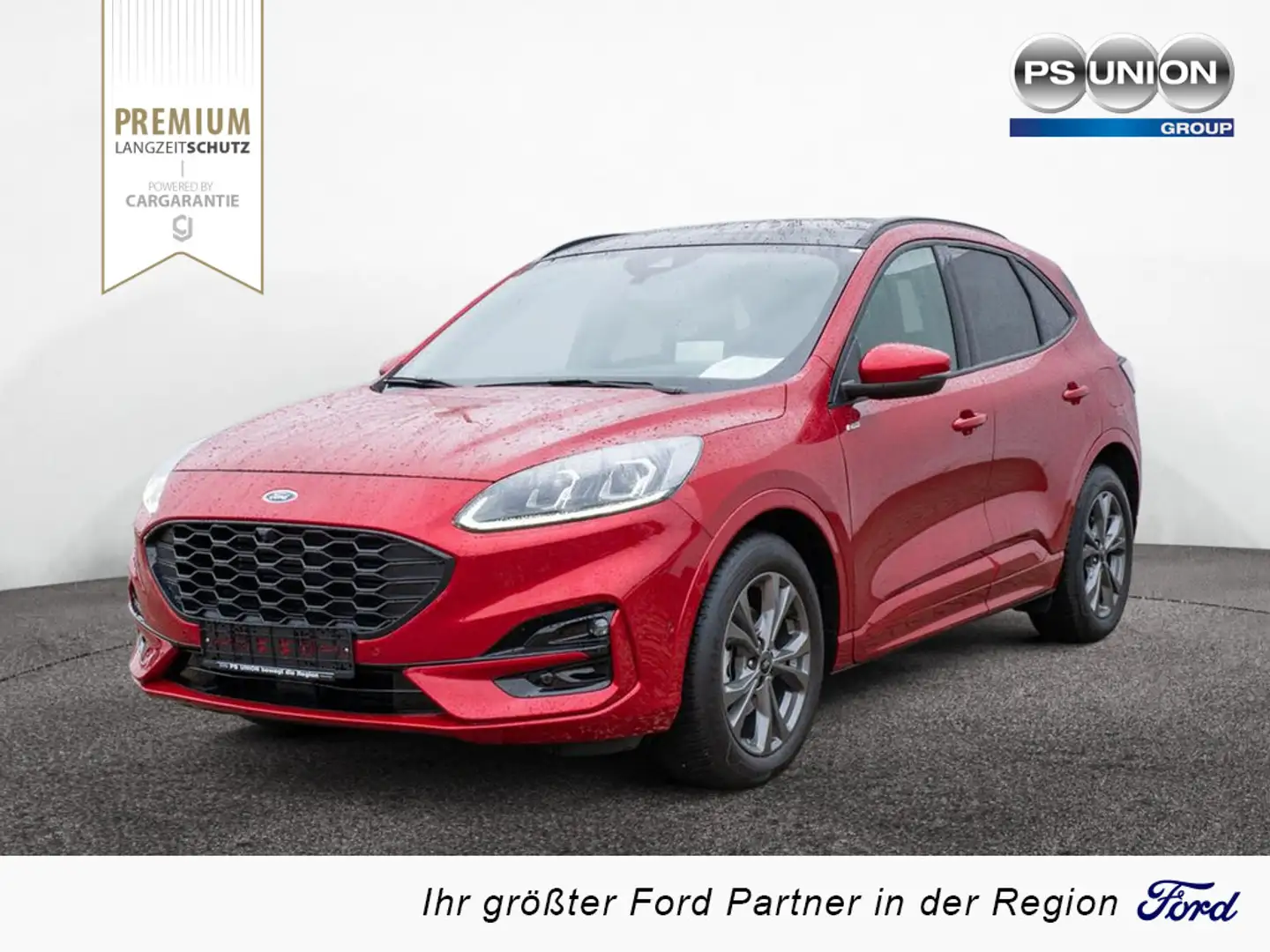 Ford Kuga ST-Line KAMERA NAVI AHK ACC HUD LED PANO Rot - 1