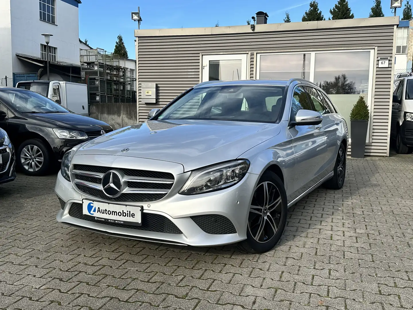 Mercedes-Benz C 200 T d Avantgarde LED Teilleder ACC Argent - 2