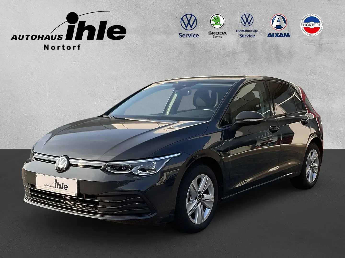 Volkswagen Golf VIII Life1.5 TSI PDC ACC Navi GJR Sitzhzg Grau - 1