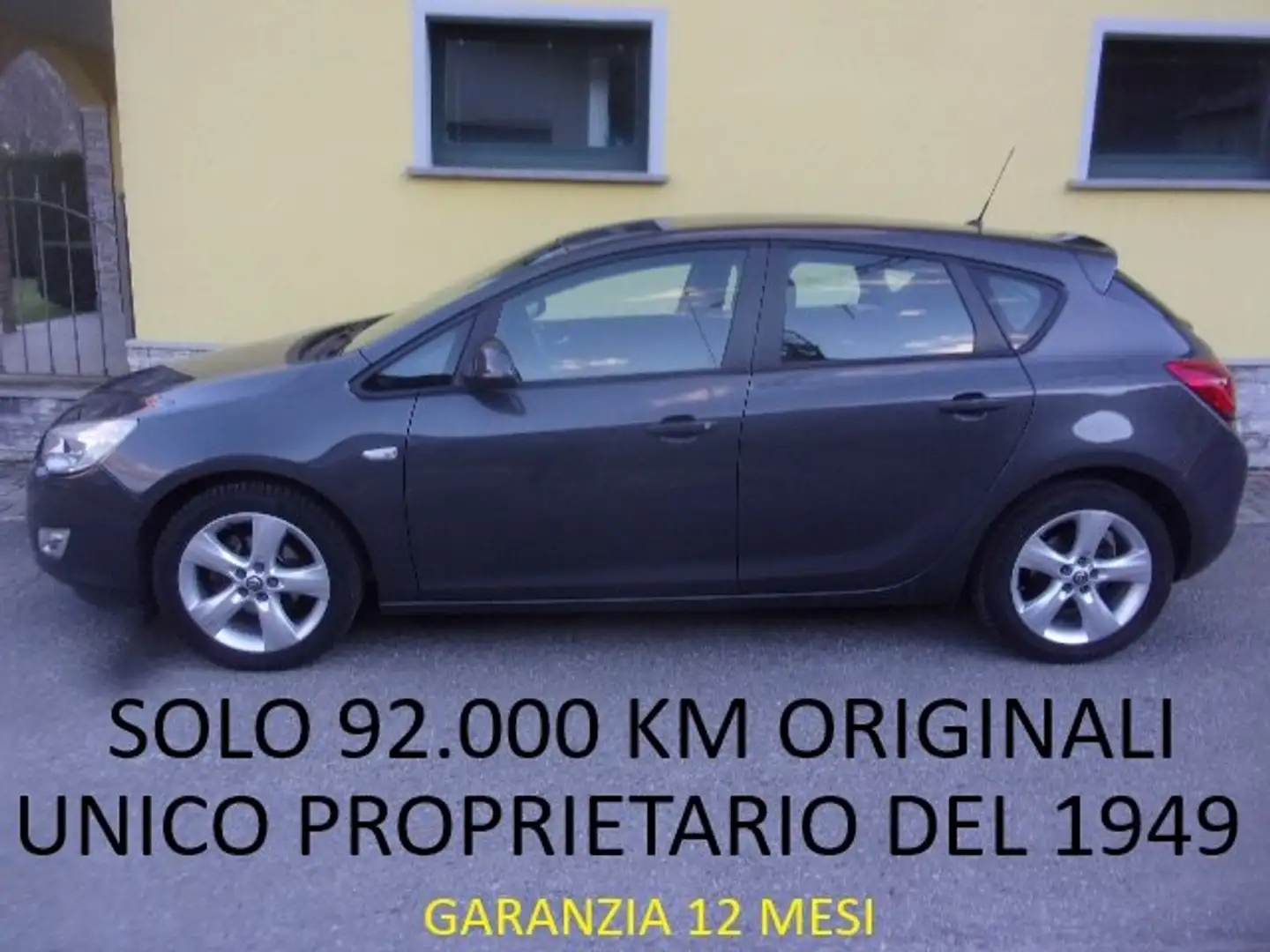Opel Astra 5p 1.6 Cosmo 115cv-SOLO 92.000 KM !!! Grau - 2
