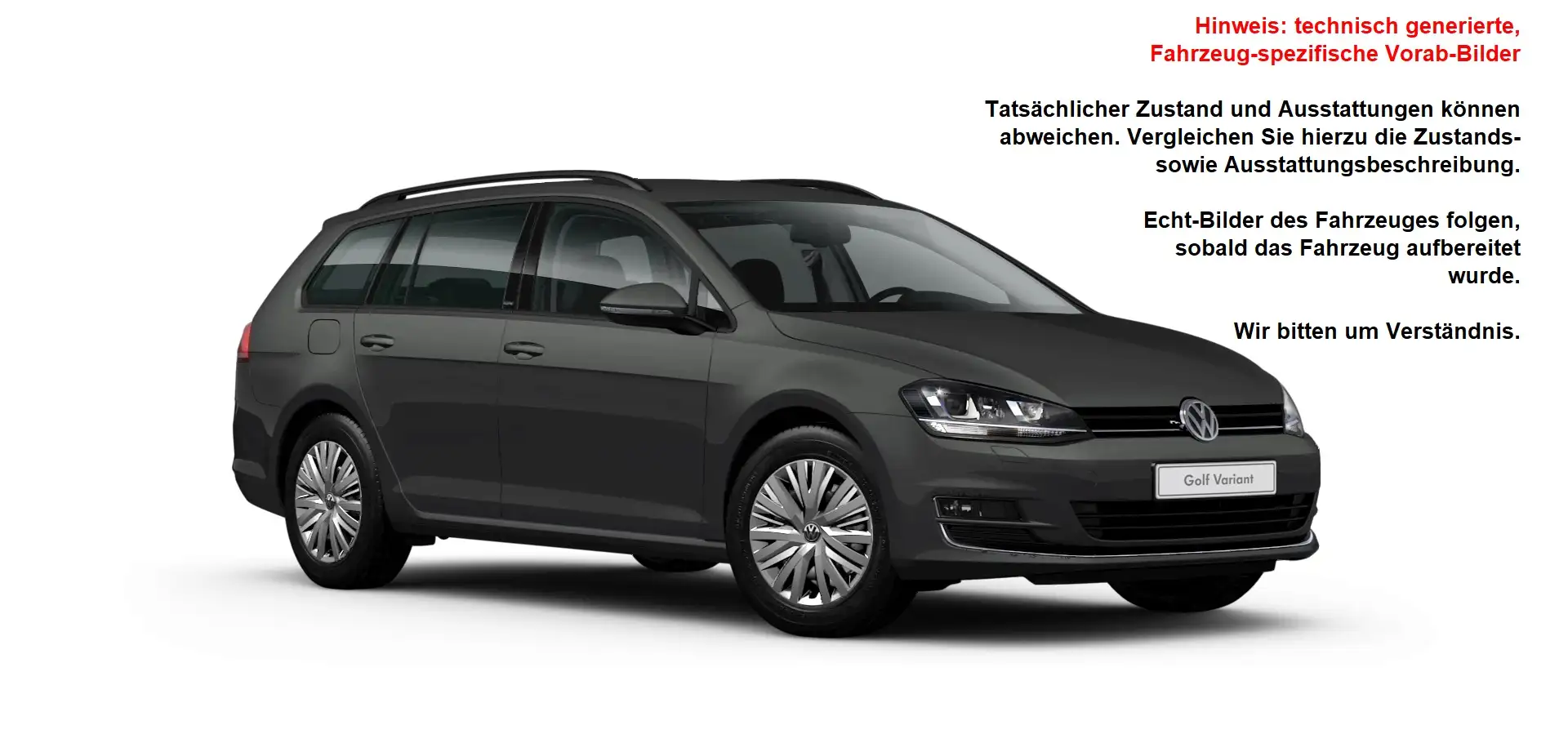 Volkswagen Golf Variant Comfortline 16"LM AC+ 2Xenon Navi L&S GRA 4PDC Gris - 1