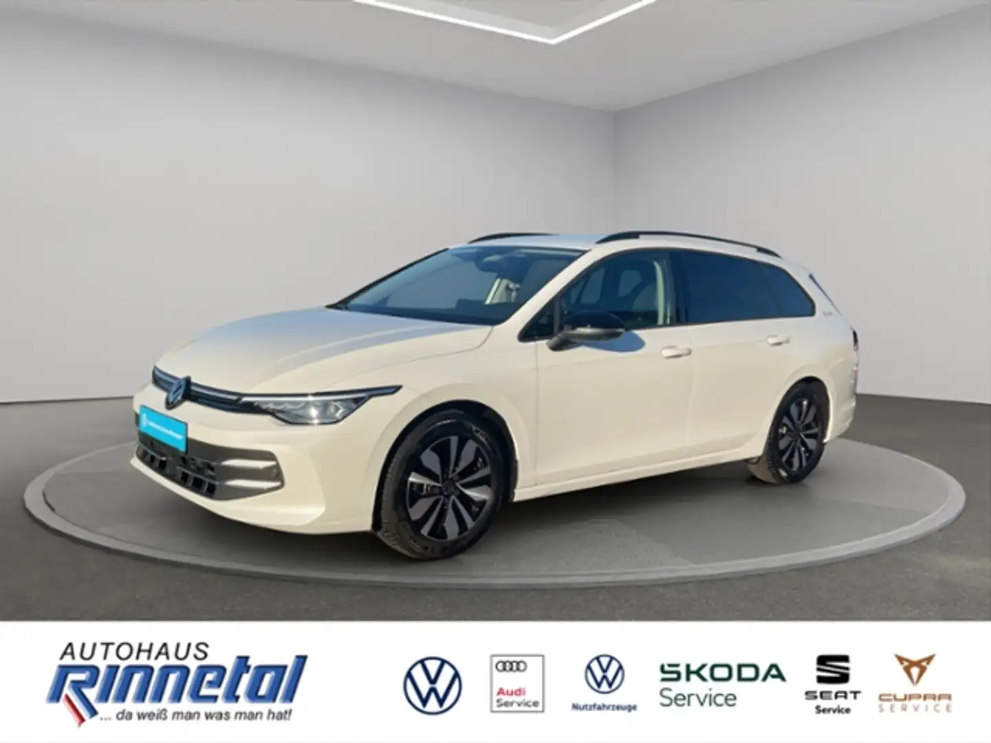 Volkswagen Golf Variant VIII Variant 1.5 eTSI Goal AHK+KAMERA+ACC+NAVI+LE Weiß - 1