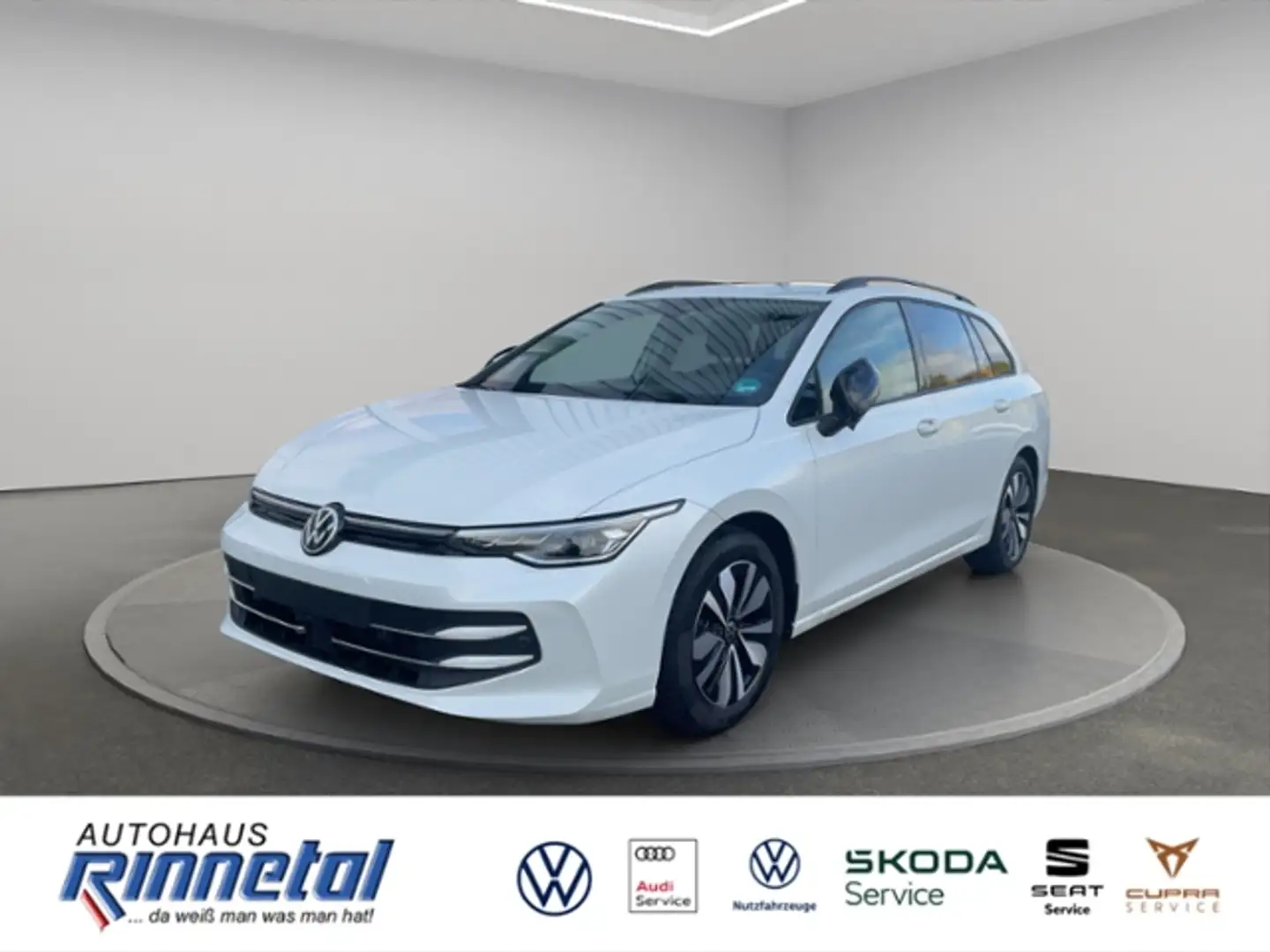 Volkswagen Golf Variant VIII Variant 1.5 eTSI Goal AHK+KAMERA+ACC+NAVI+LE Weiß - 1
