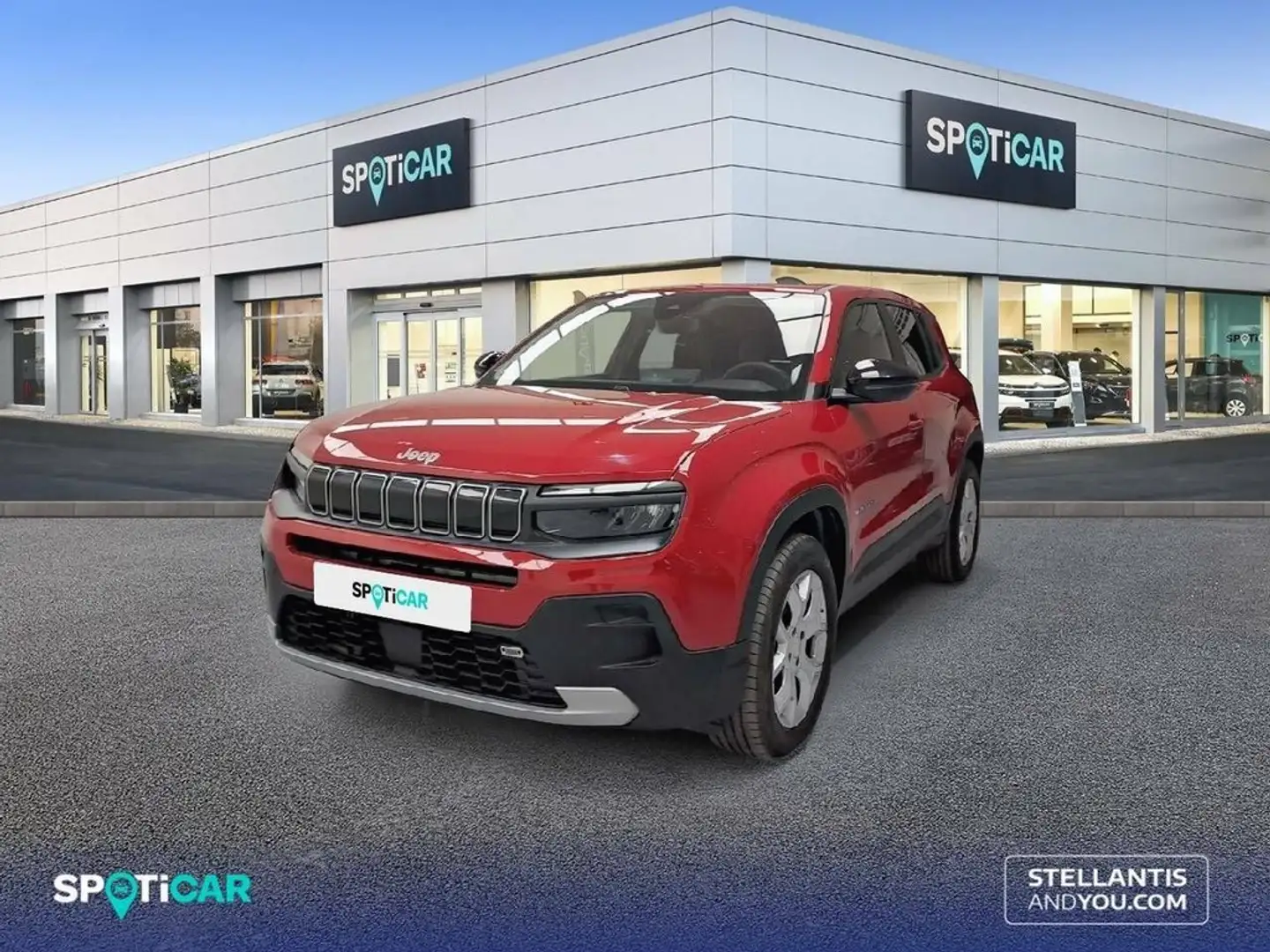 Jeep Avenger 1.2 Altitude 74KW Rojo - 1