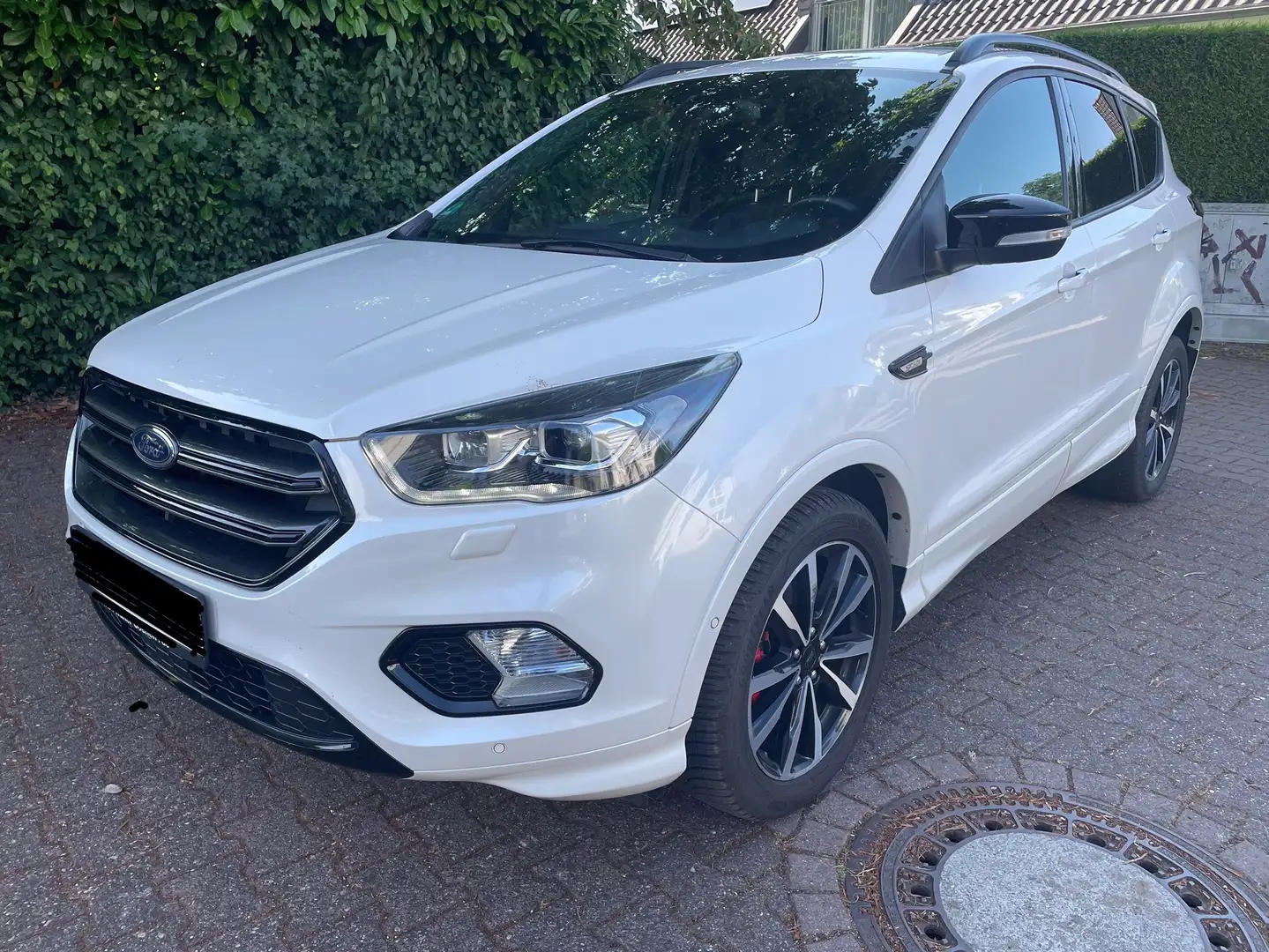 Ford Kuga ST-Line 1,5 EcoBoost; Allwetterr.,Winterp., Navi, Weiß - 1