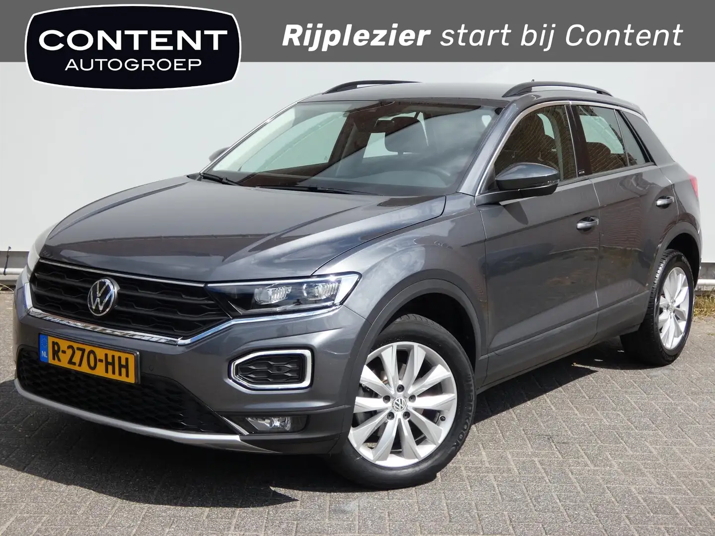 Volkswagen T-Roc 1.0 TSI 110pk Style Business / 36.000 KM !!!!! Gris - 1