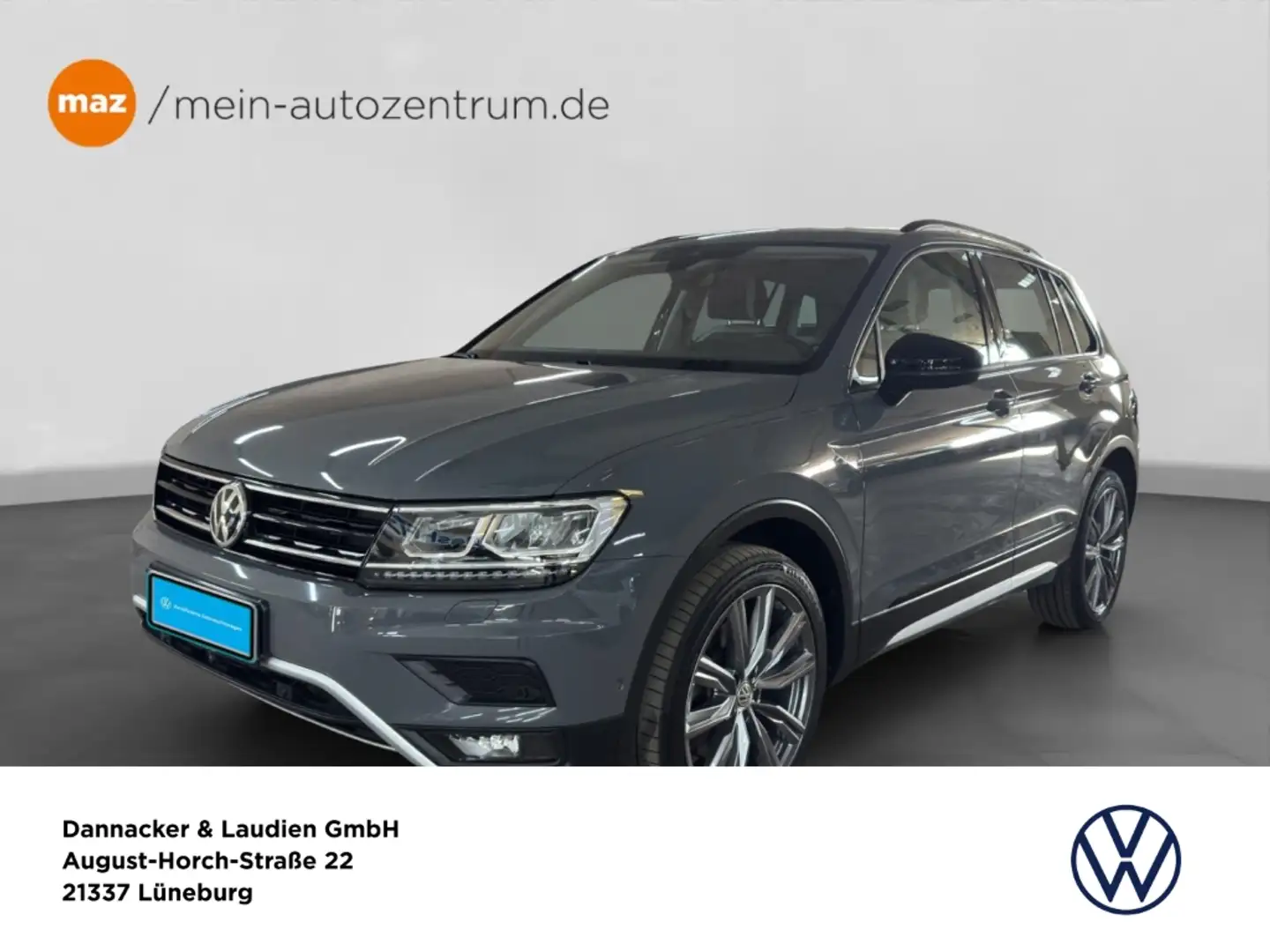 Volkswagen Tiguan 2.0 TDI 4Motion OFFROAD Alu LED Navi AHK Pano Kame Grau - 1