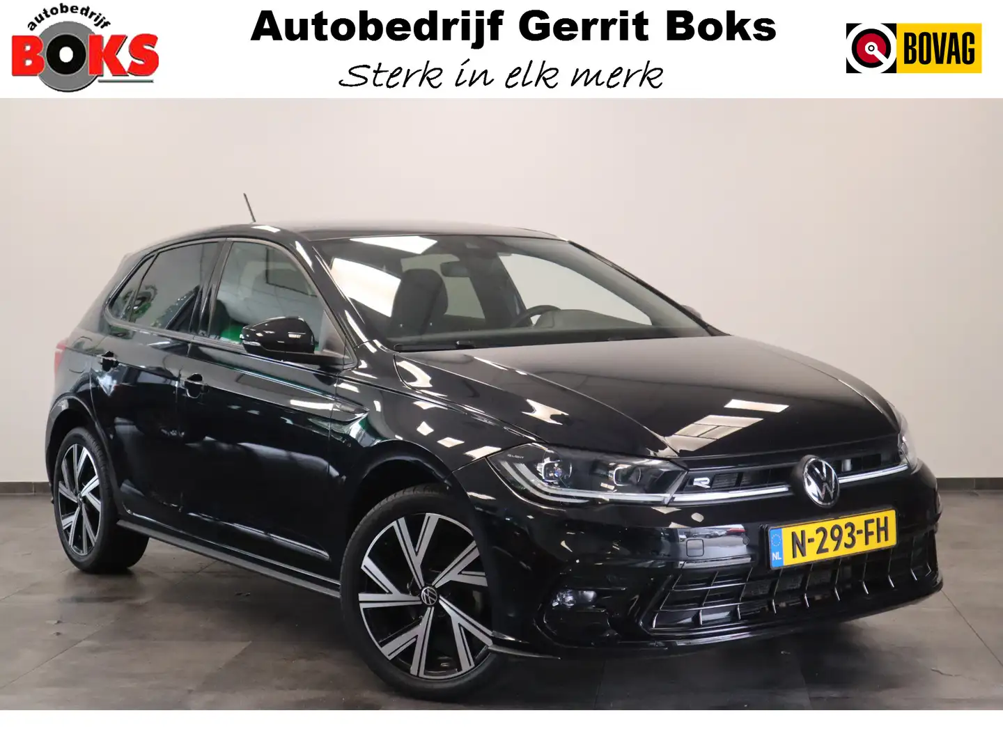 Volkswagen Polo 1.0 TSI R-Line Panoramadak IQ-light VCP Navigatie Negru - 1