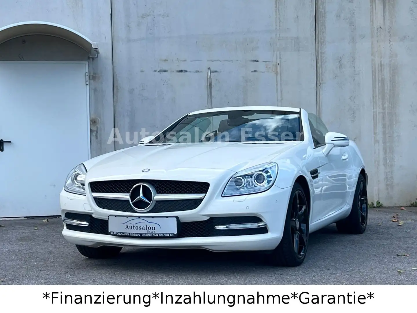 Mercedes-Benz SLK 200 *Automatik*ILS*AirScarf*Leder*Navi* Blanc - 2