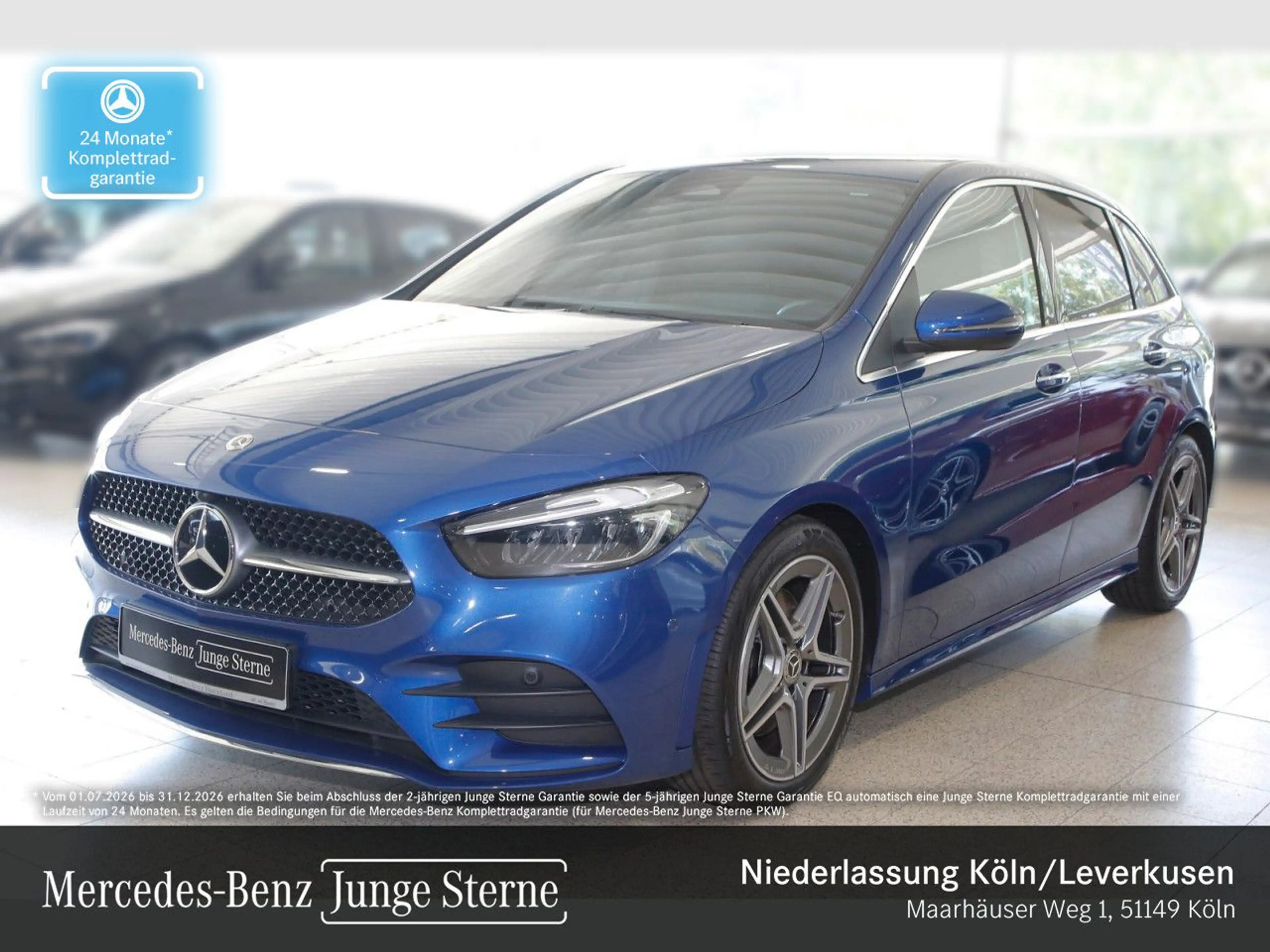 Mercedes-Benz B 220 d AMG+AHK+LED+KAMERA+TOTW+KEYLESS+8G