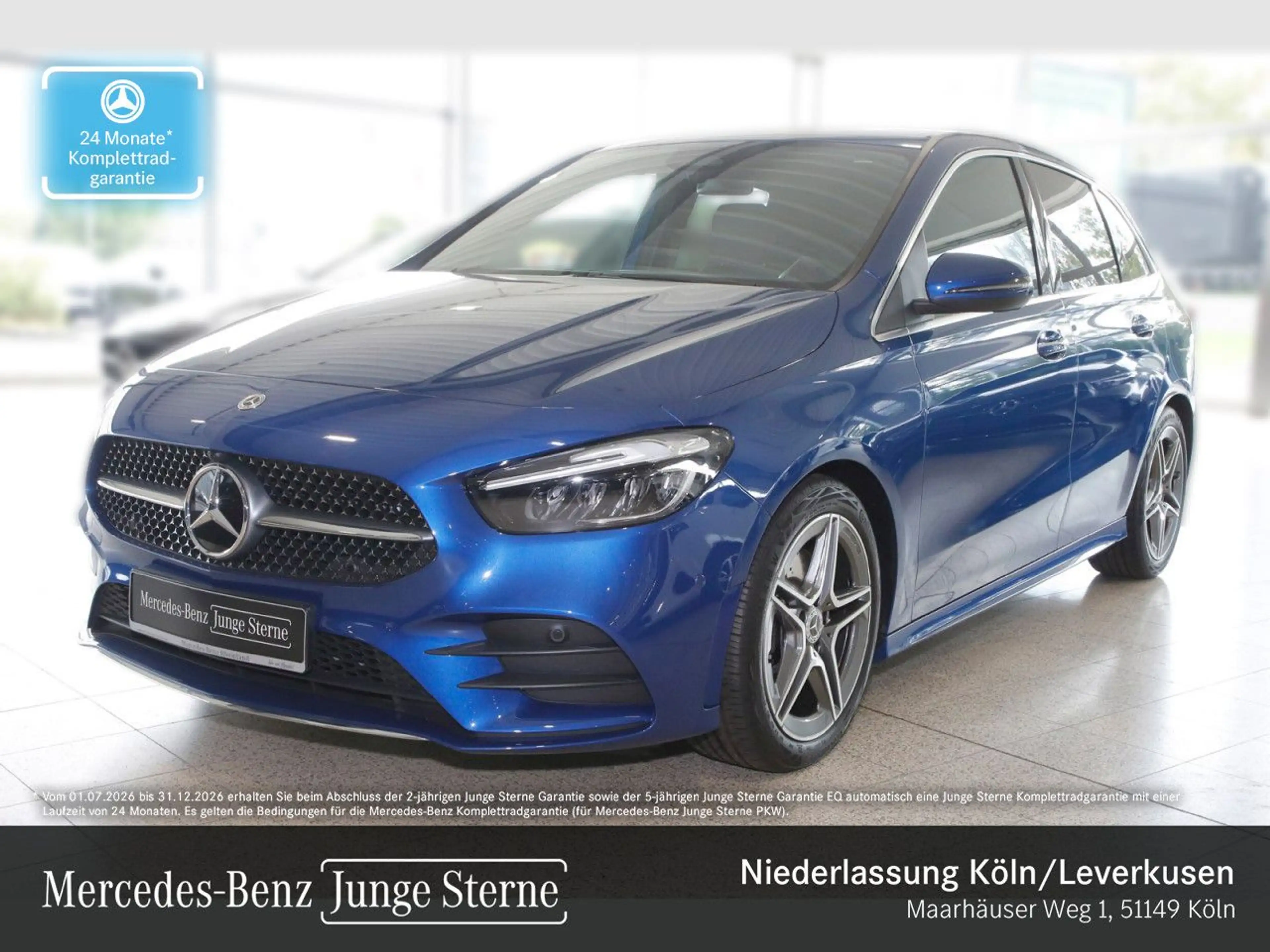 Mercedes-Benz B 220 d AMG+AHK+LED+KAMERA+TOTW+KEYLESS+8G