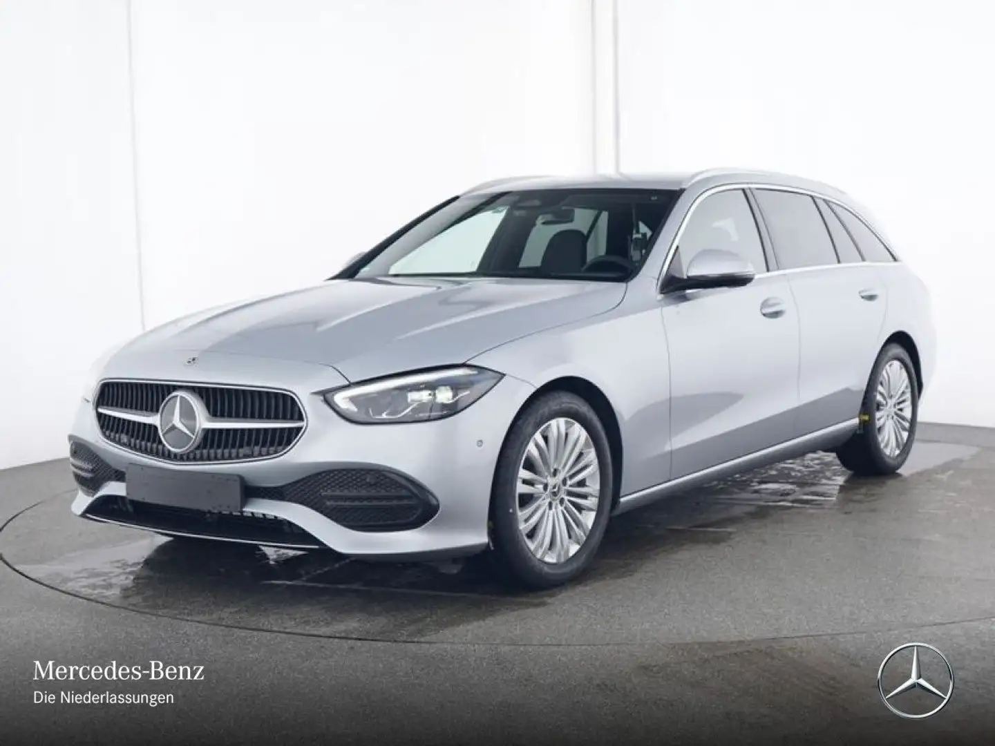 Mercedes-Benz C 180 T AVANTG+LED+BURMESTER+KAMERA+TOTW+KEYLESS Silber - 2