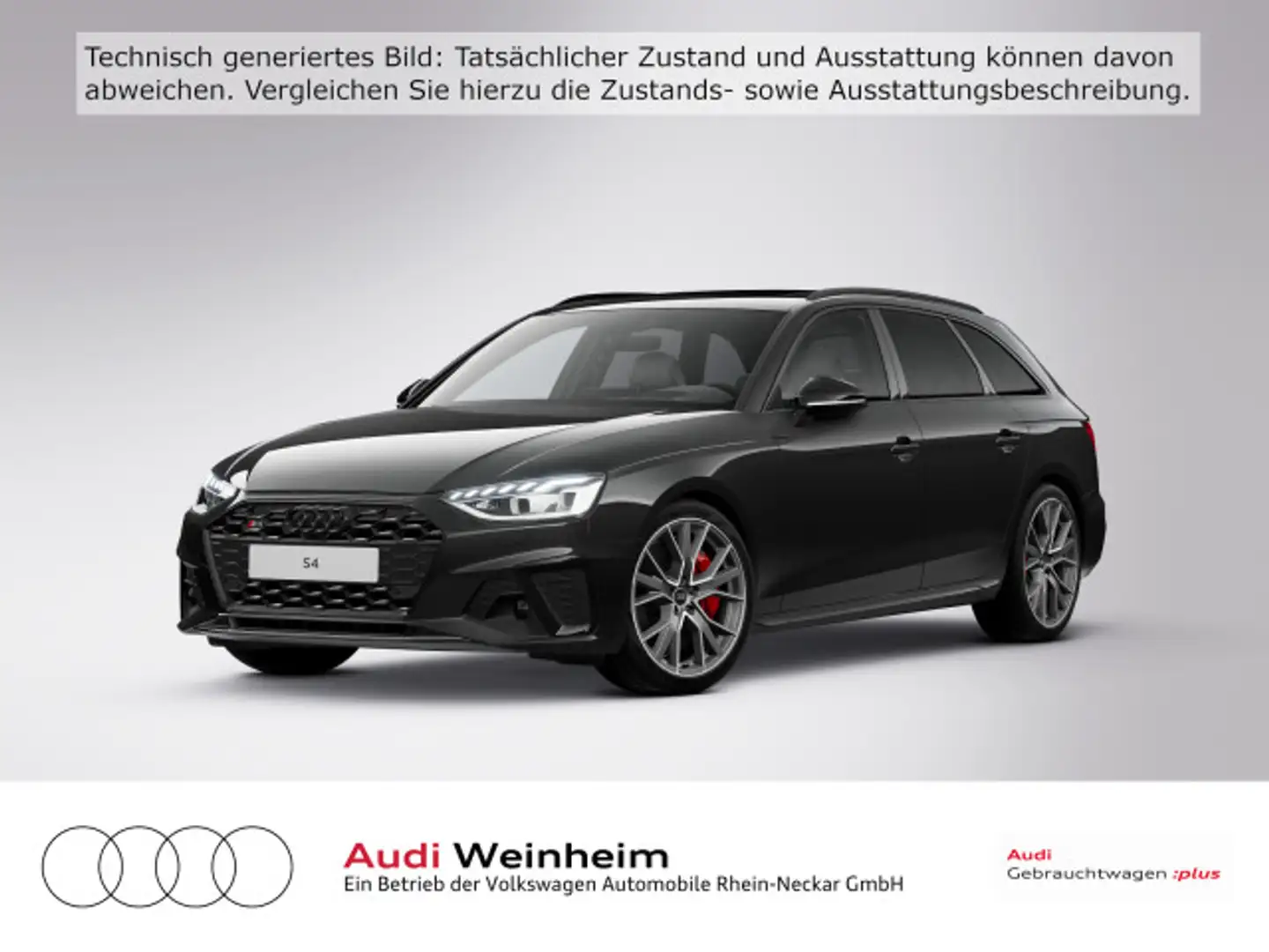 Audi S4 3.0 TDI Black Paket Matrix LED Head Up Чёрный - 2