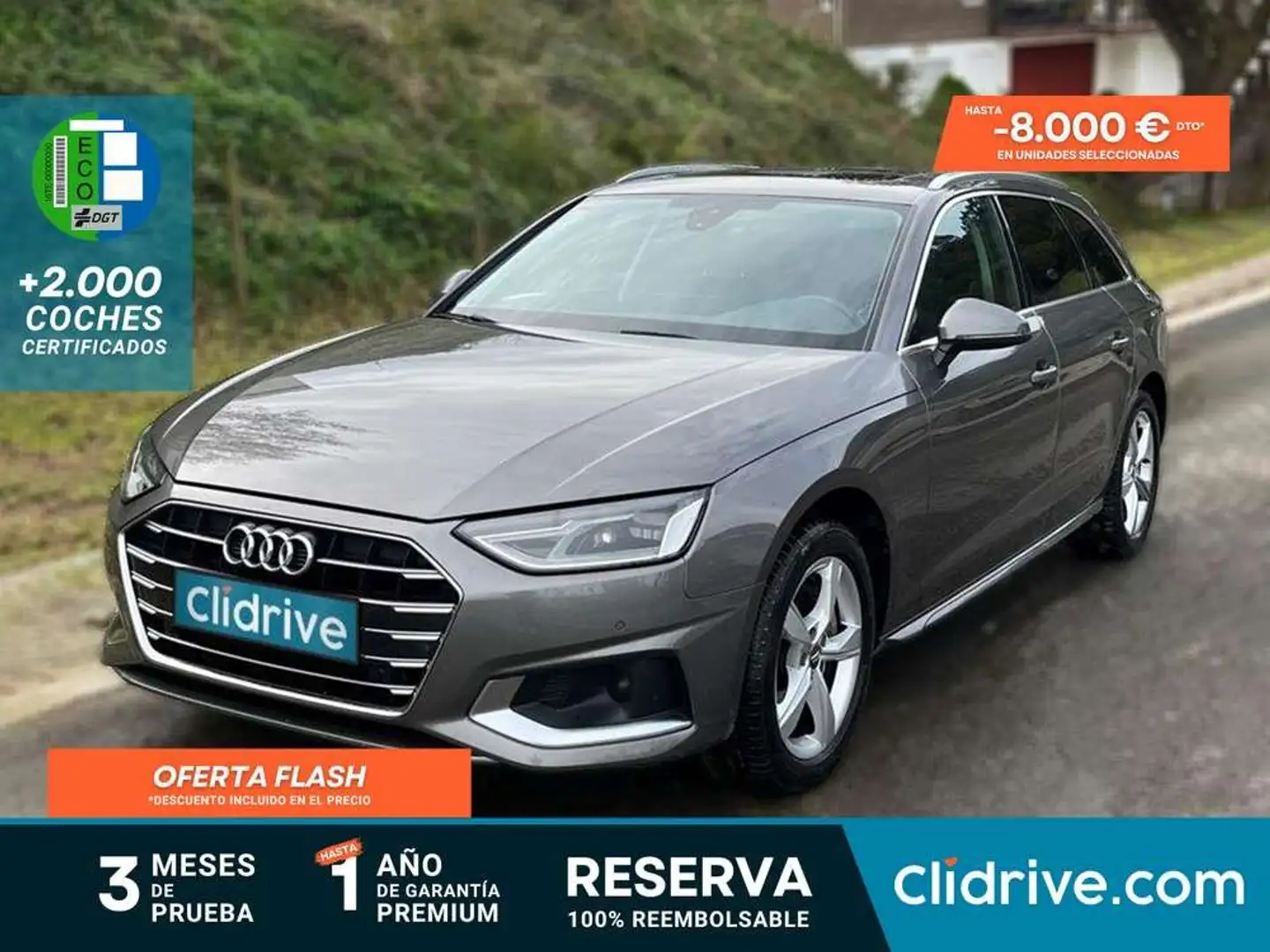 Audi A4 Avant Advanced 40 TDI 150kW quattro S tr Gris - 1