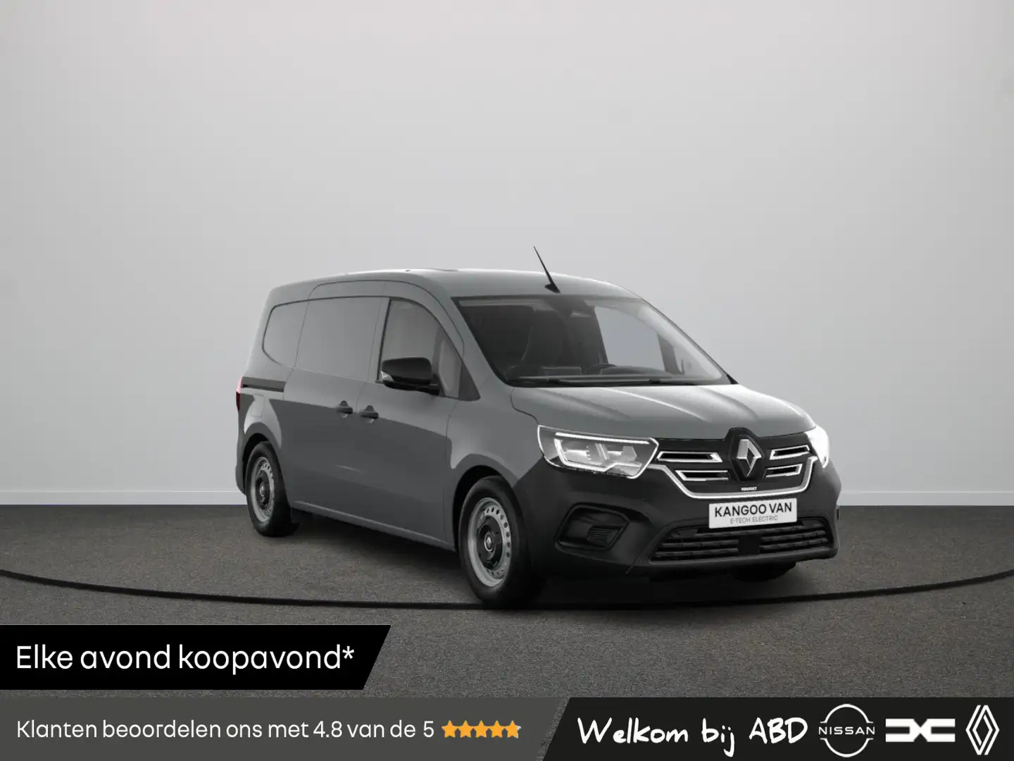 Renault Kangoo E-TECH L2H1 22kW 123 1AT Advance Automatisch | EASY LINK Grigio - 1