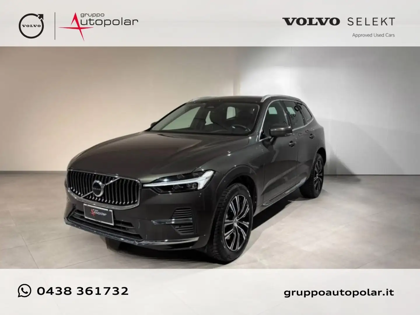 Volvo XC60 B4 (d) INSCRIPTION AWD AUTO Grijs - 1