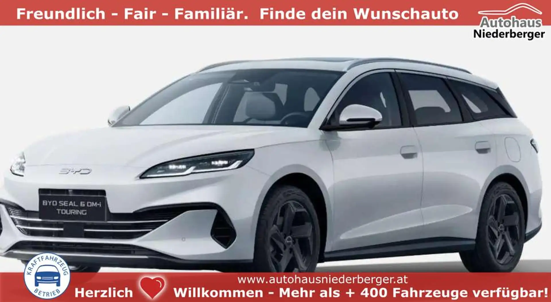 BYD Seal 6 DM-i Touring Comfort 19kWh/diverse Farben 72 kW... Weiß - 1