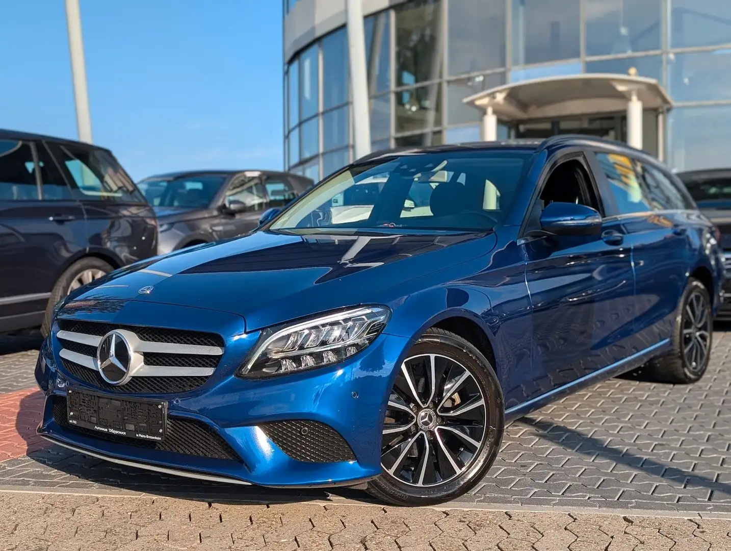 Mercedes-Benz C 180 C180d 9G Automatik LED NAVI DAB Синій - 2