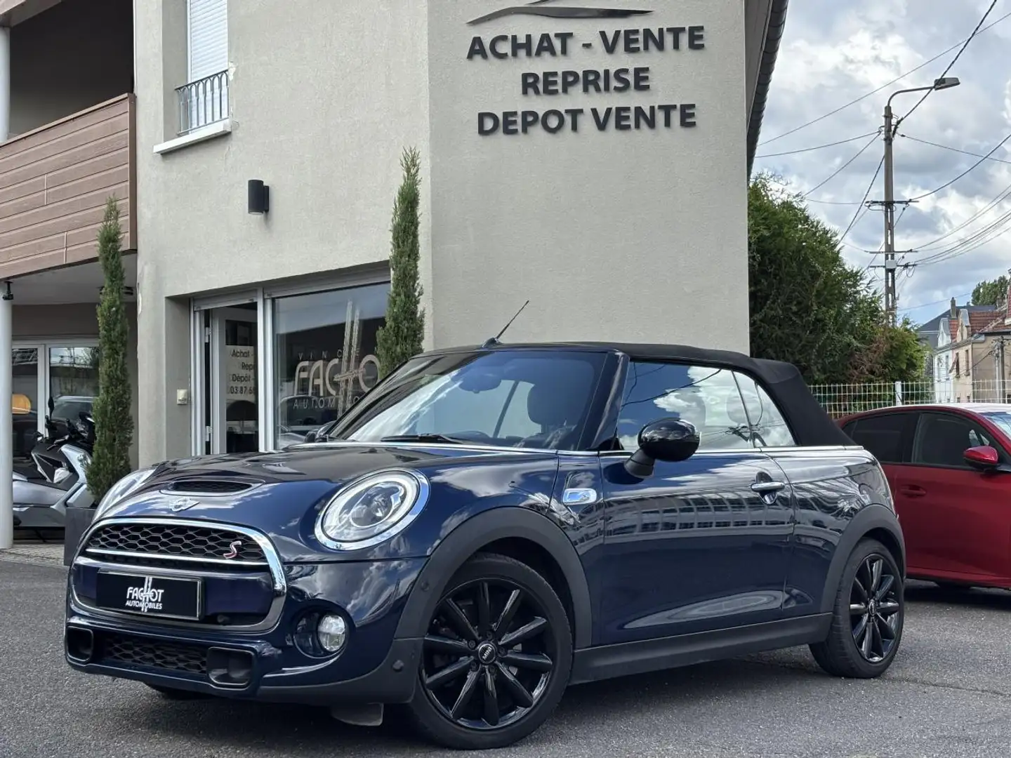 MINI Cooper S COOPER S  - 192  F57 CABRIOLET Bleu - 2
