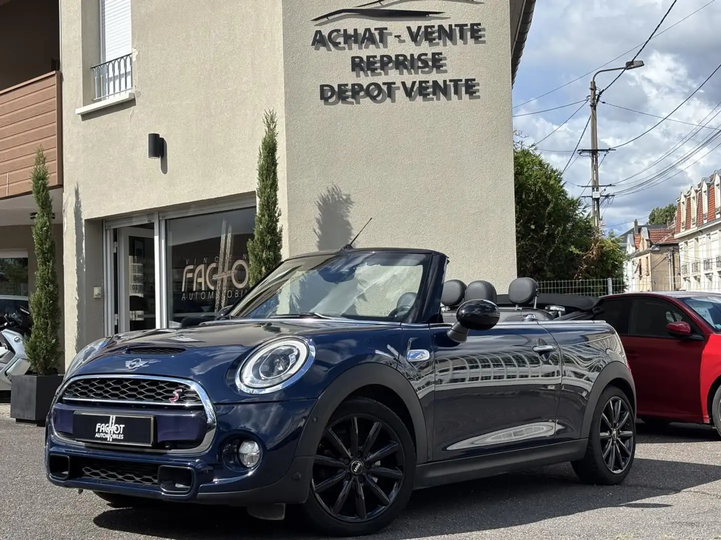 MINI Cooper S COOPER S  - 192  F57 CABRIOLET Bleu - 1
