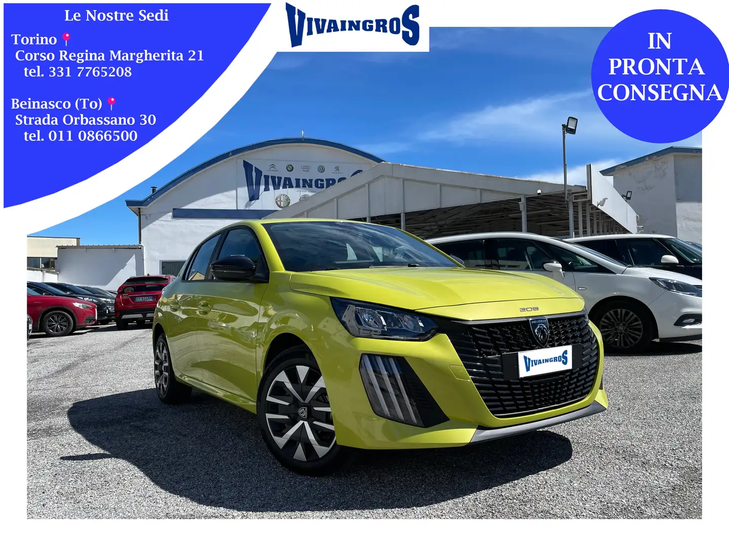 Peugeot 208 1.2 Puretech Style 75CV / IN PRONTA CONSEGNA Giallo - 1