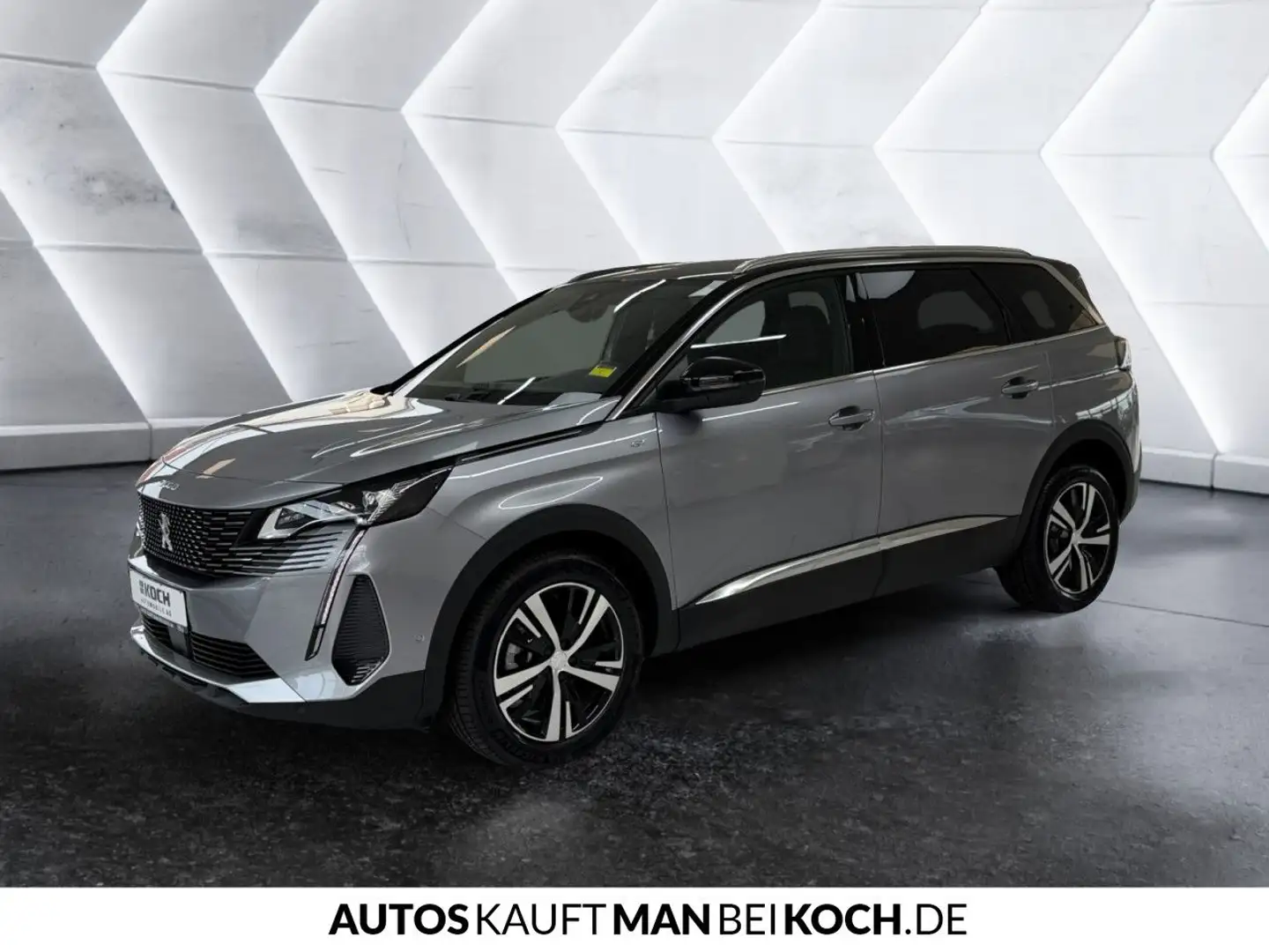 Peugeot 5008 PureTech 130 EAT8 GT Bluetooth Navi LED Klima Grau - 2