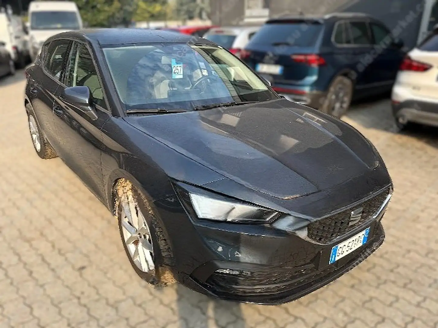 SEAT Leon 1.0 eTSI 110CV HYBRID DSG 5P - UNIPRO TAGLIANDATA Gris - 1