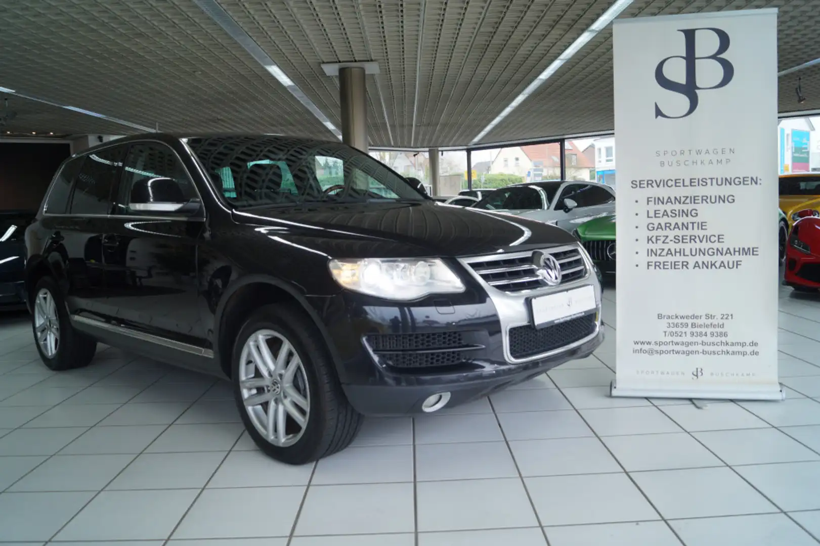 Volkswagen Touareg V6 3.0 TDIALLRAD AUTOMATIK LMFELGEN Schwarz - 1